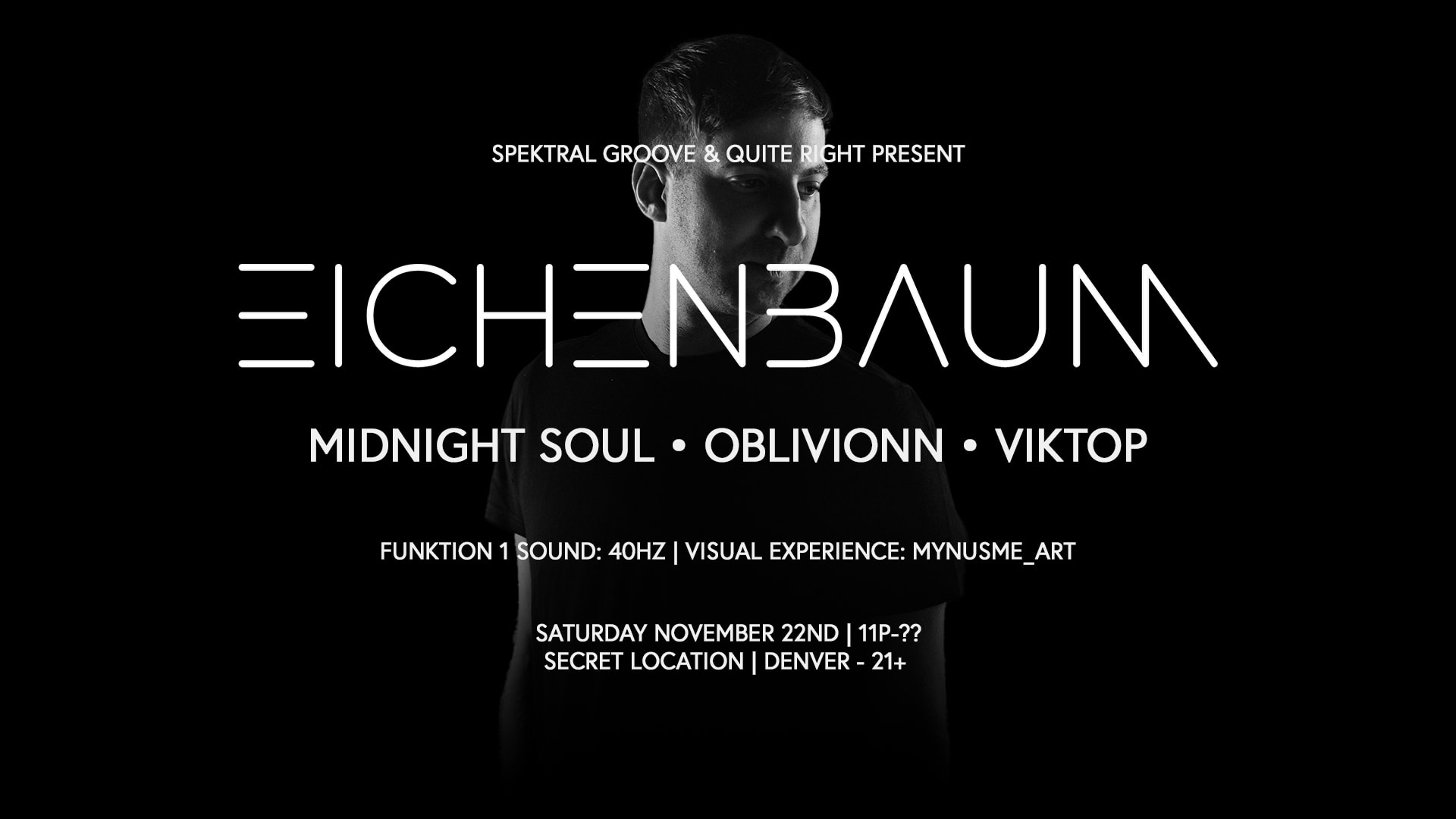Spektral Groove And Quite Right Presents: Eichenbaum