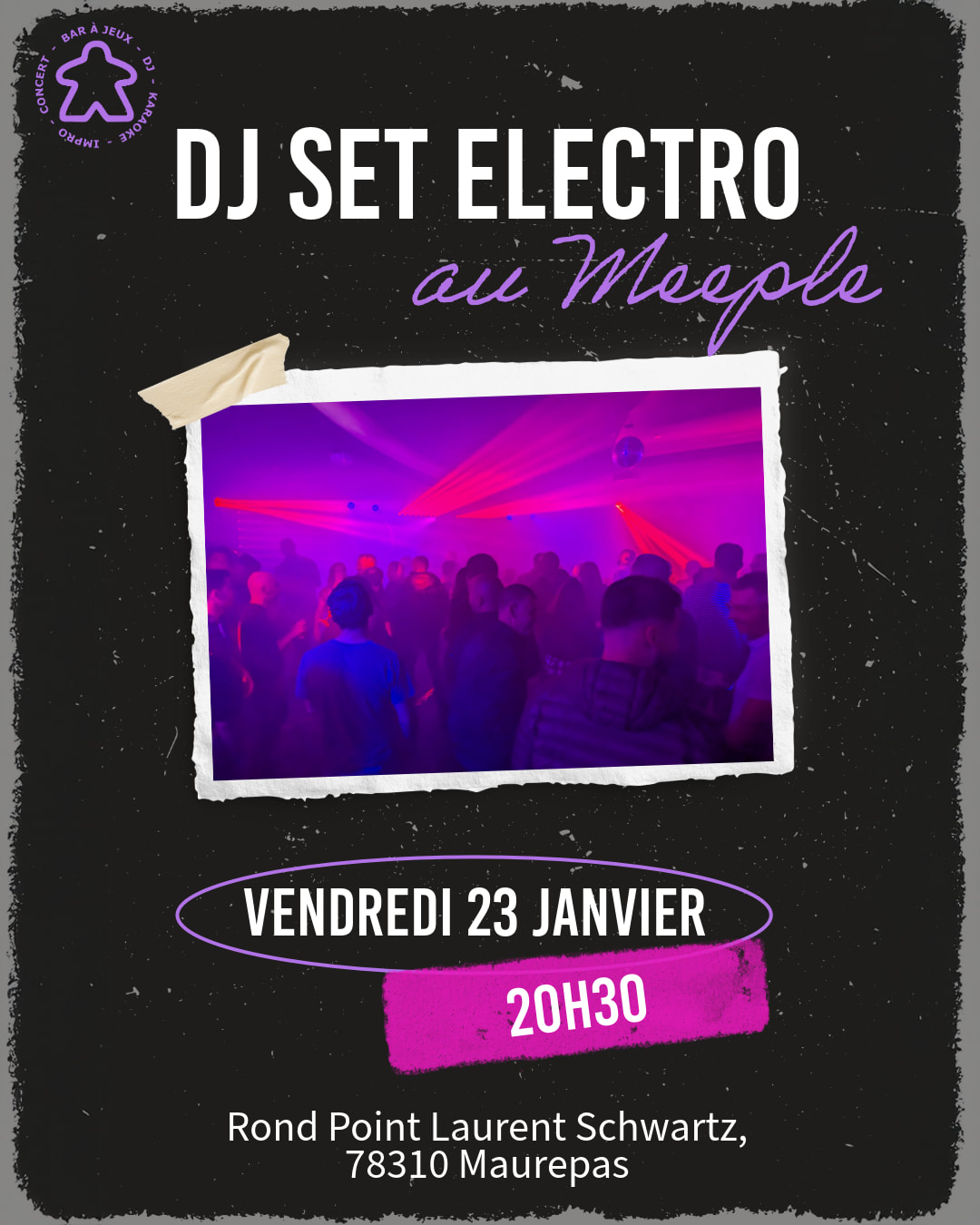 Soirée Électro Au Meeple - 23 Janvier