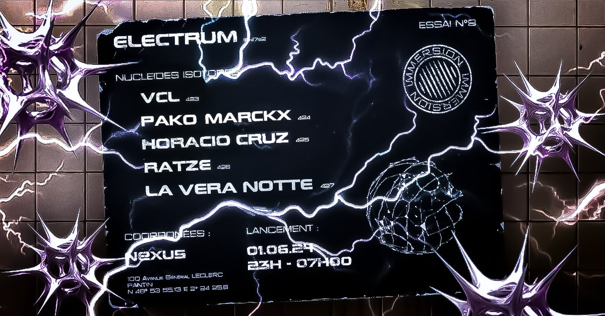 Immersion : Vcl | Pako Marckx | Horacio Cruz | Ratze & More