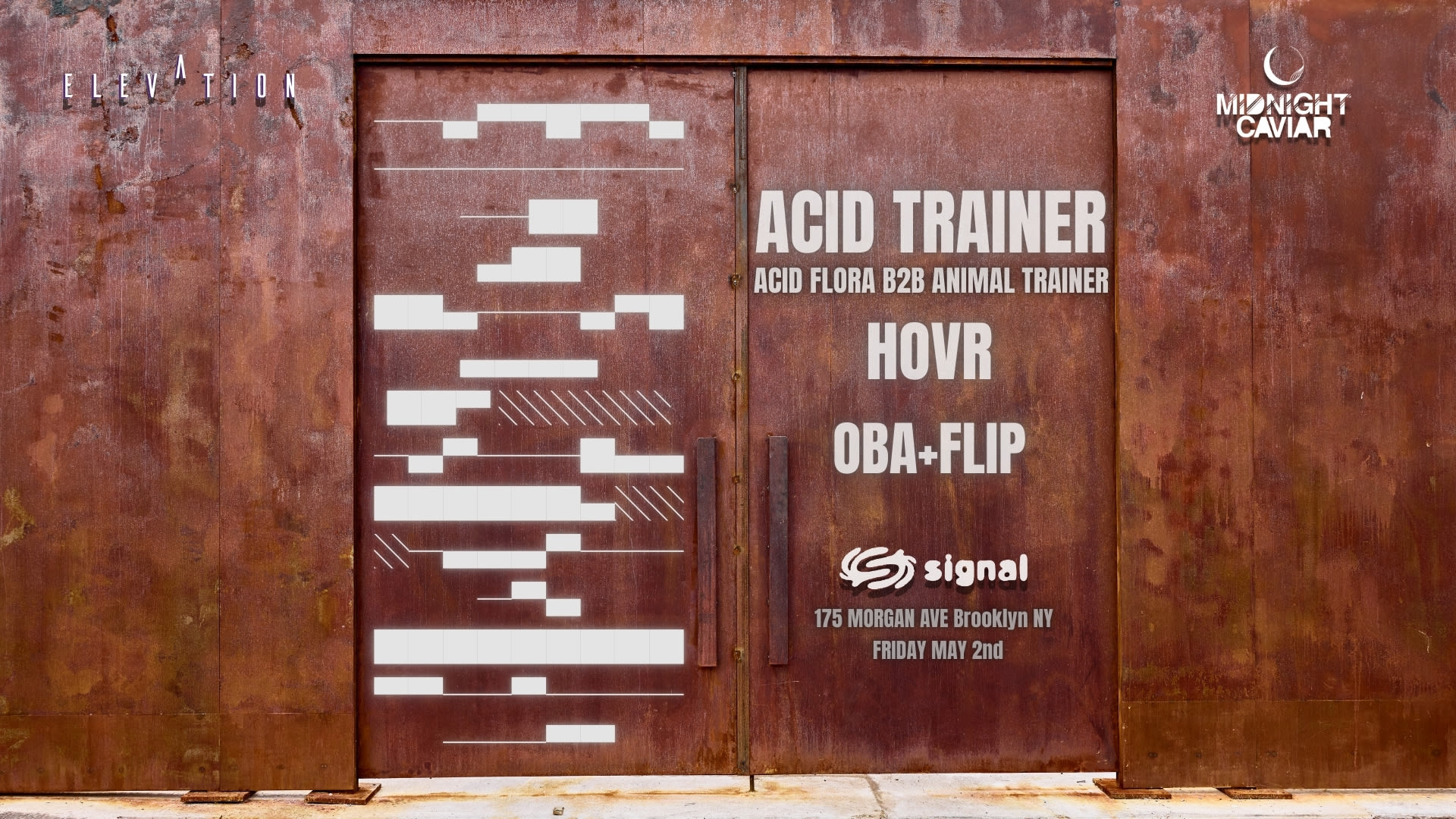 Elevation X Midnight Caviar Present Acid Trainer & Hovr
