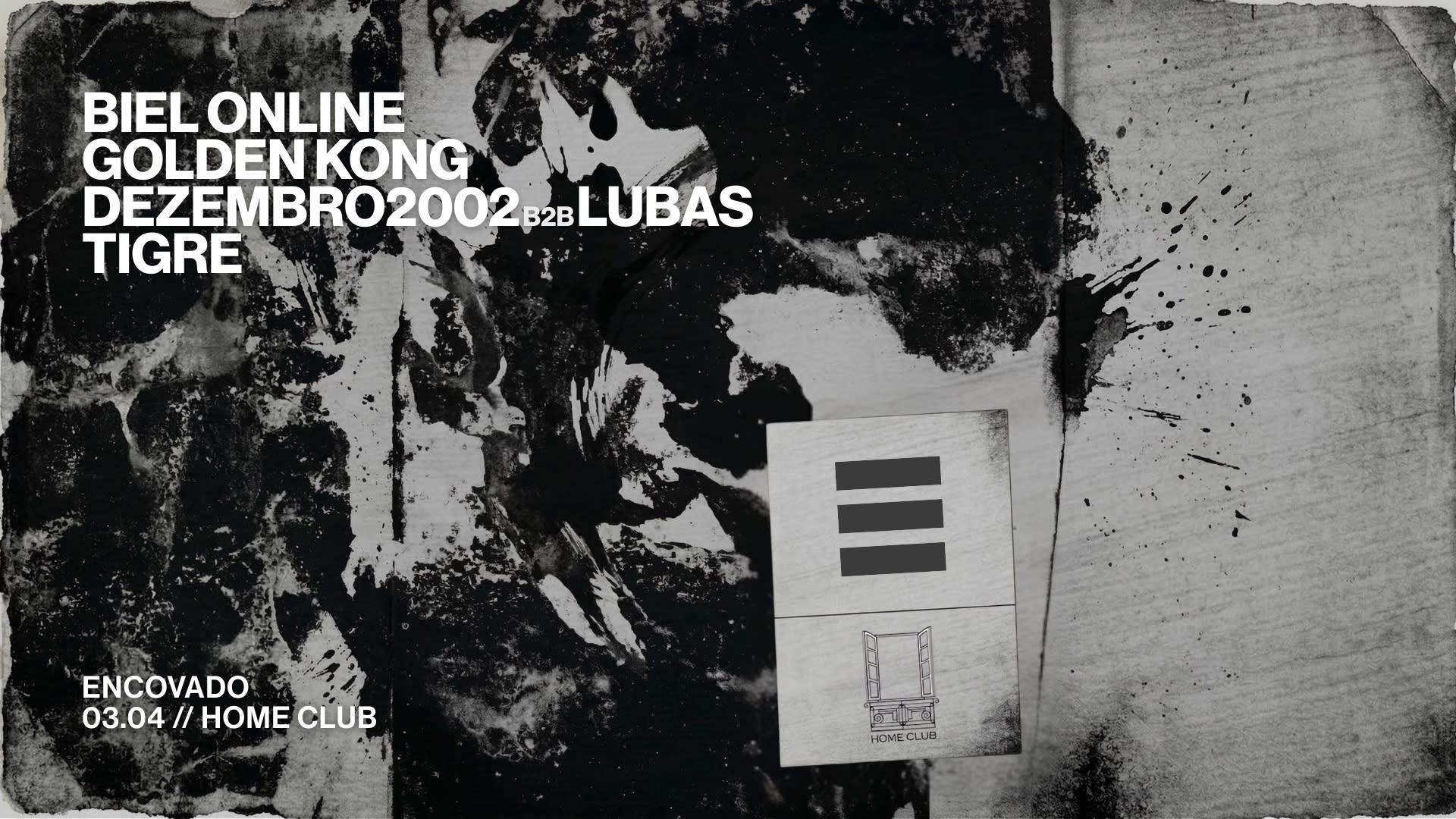 Encovado | 03.04 @ Home Club