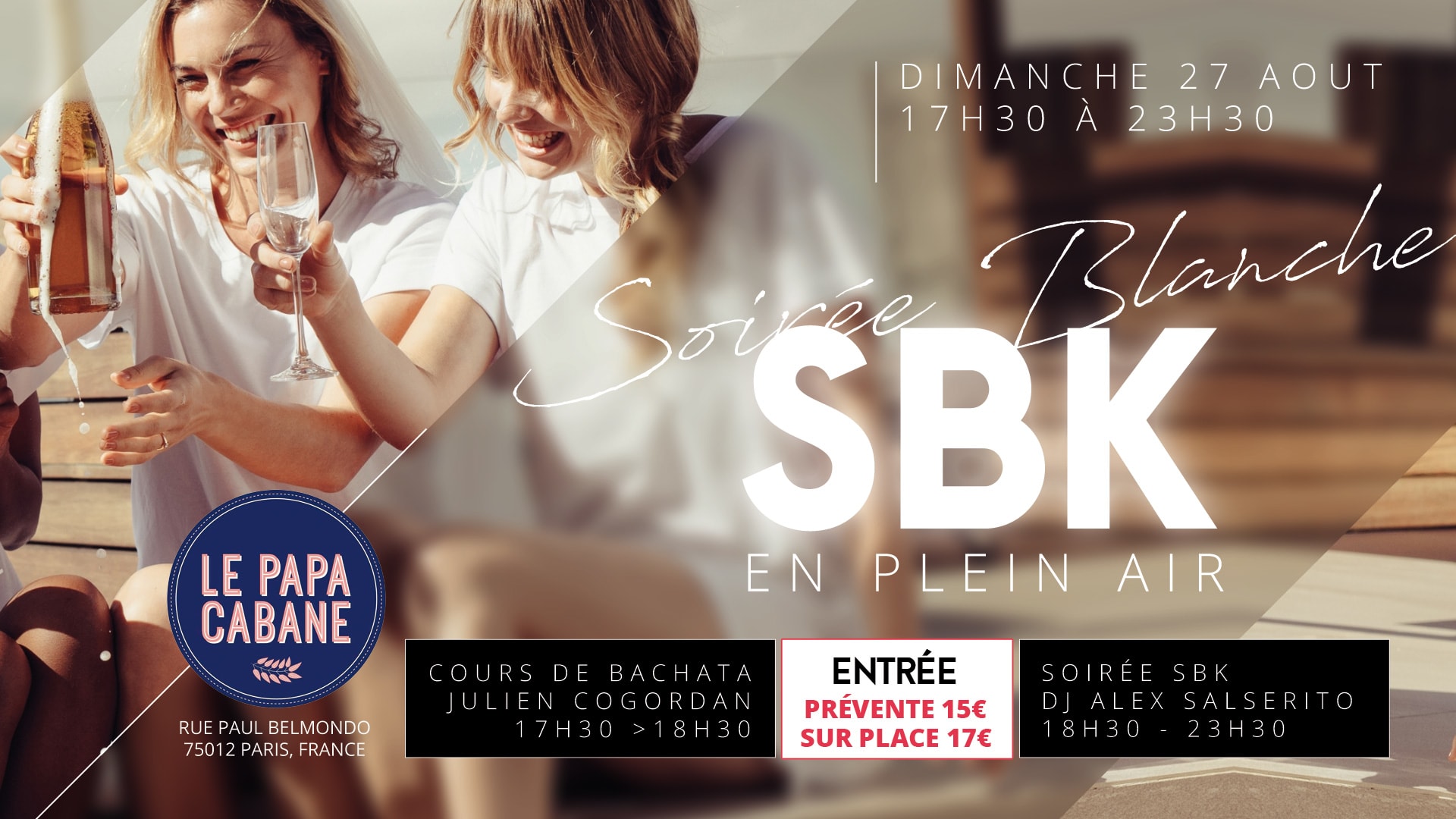 Soirée Blanche - Salsa Bachata Kizomba By Salsanueva