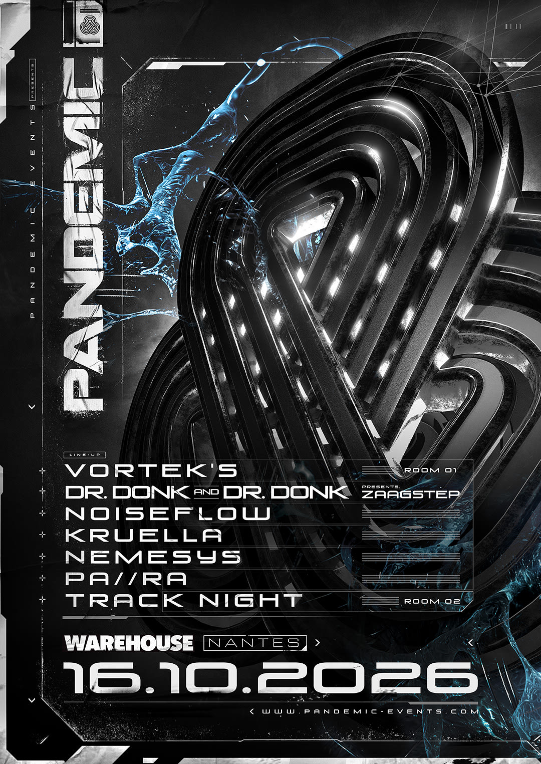 Pandemic W/ Vortek’S - Dr Donk - Noiseflow - Kruella & More