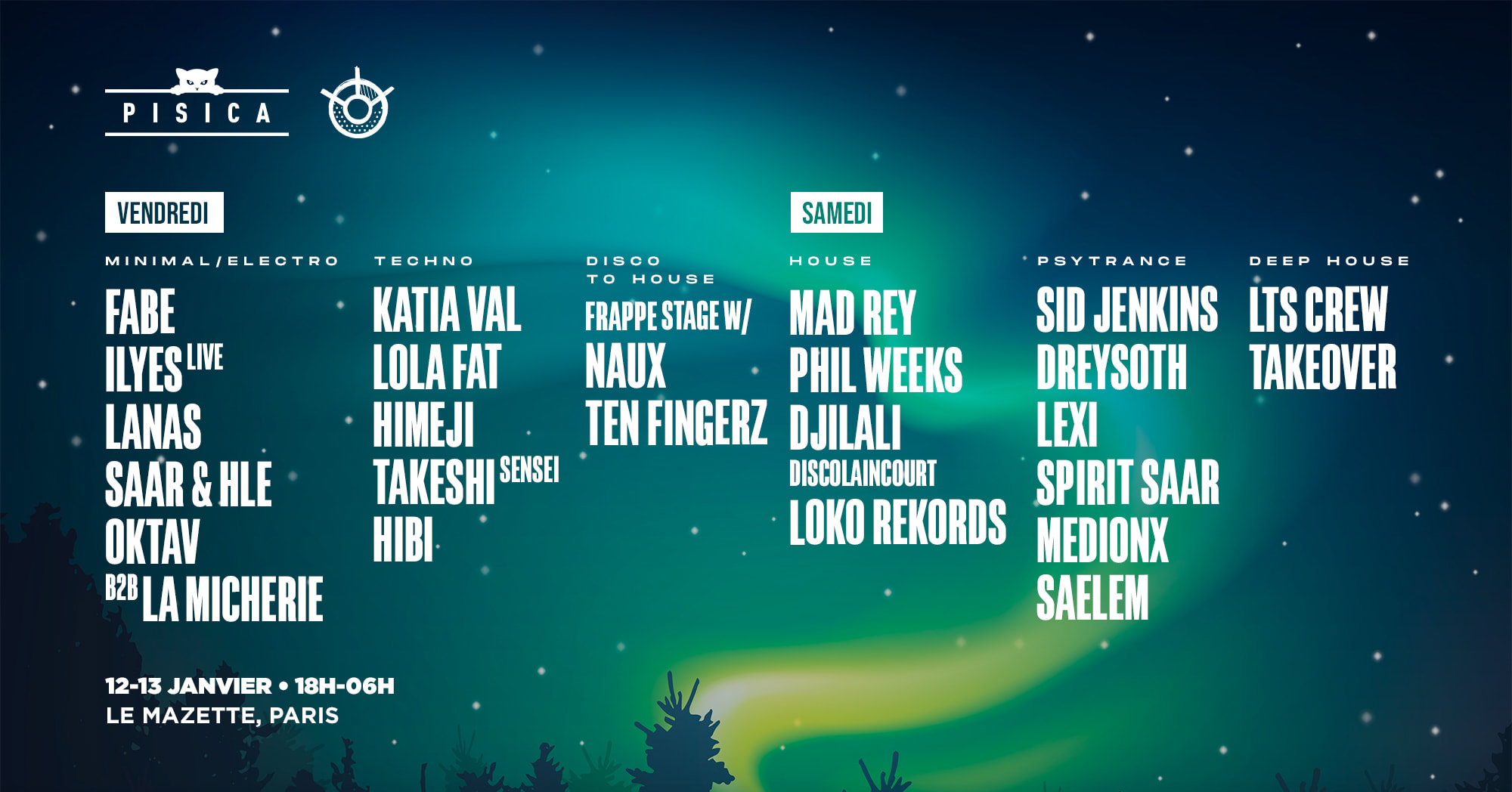 Pisica X Le Mazette : Winter Weekender