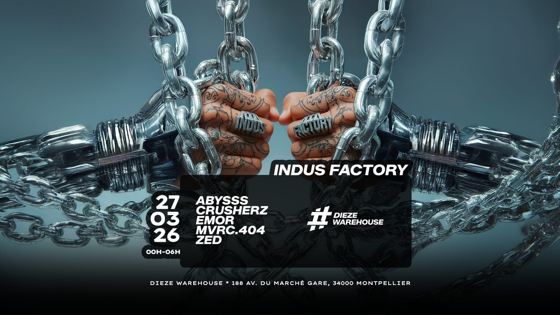 Indus Factory W/ Crusherz And More...