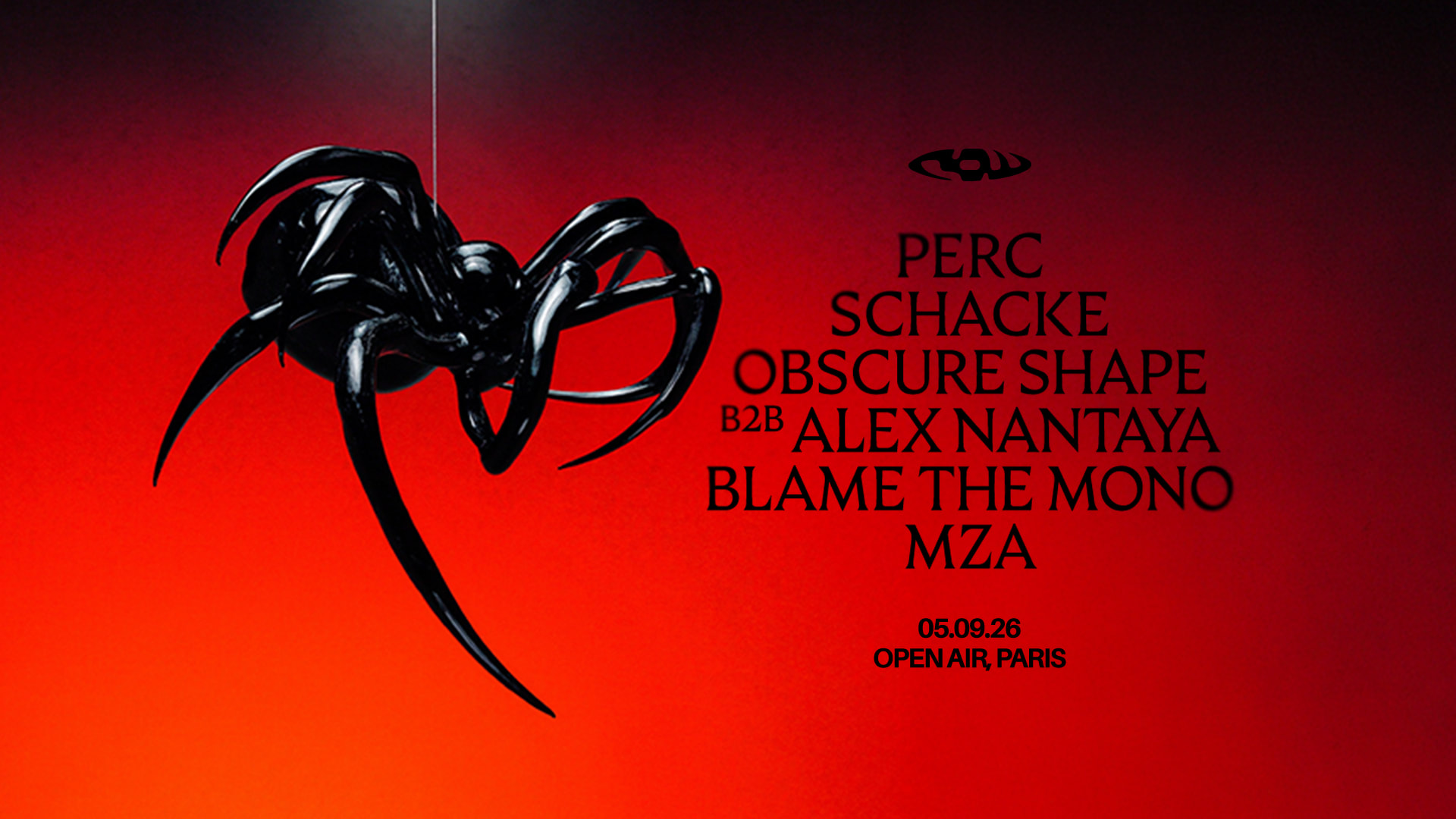 Raw Open Air • Perc, Schacke, Obscure Shape & Alex Nantaya