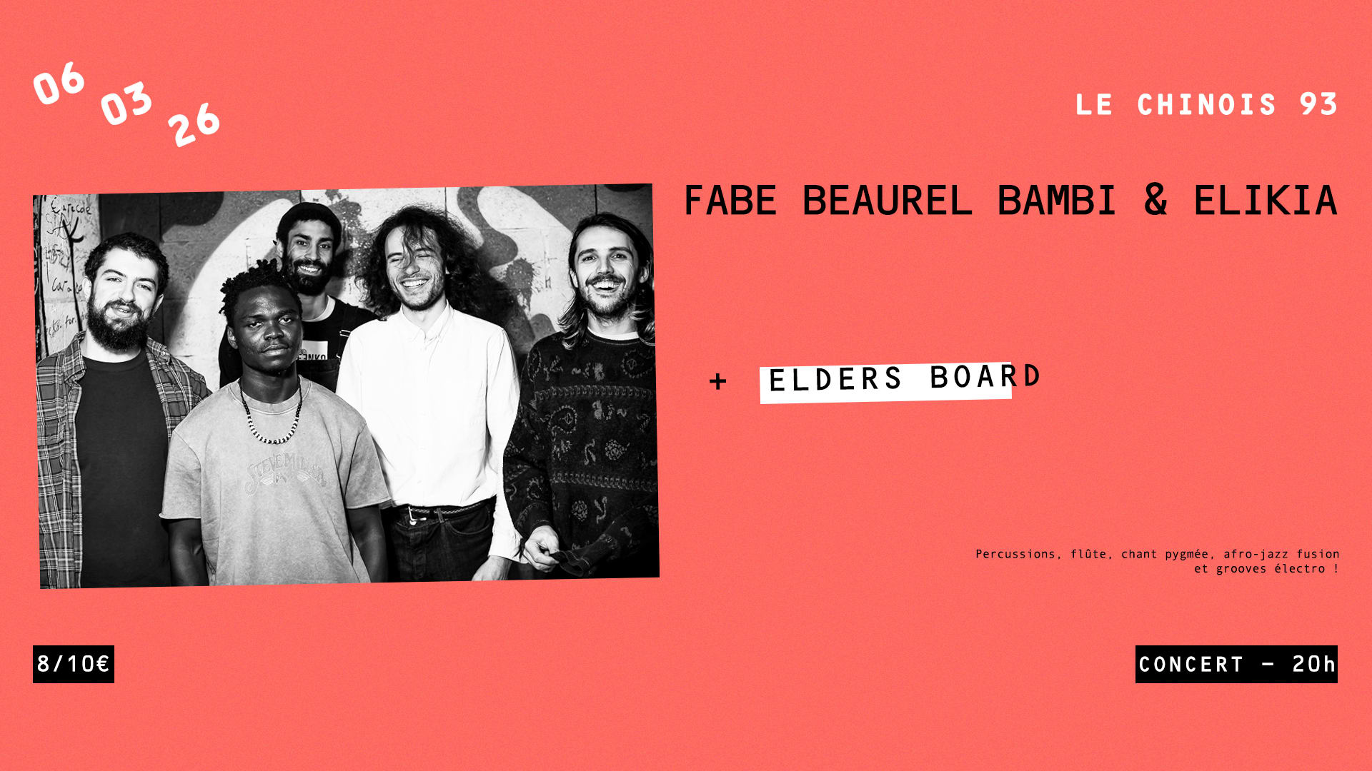 Fabe Beaurel Bambi & Elikia + Elders Board