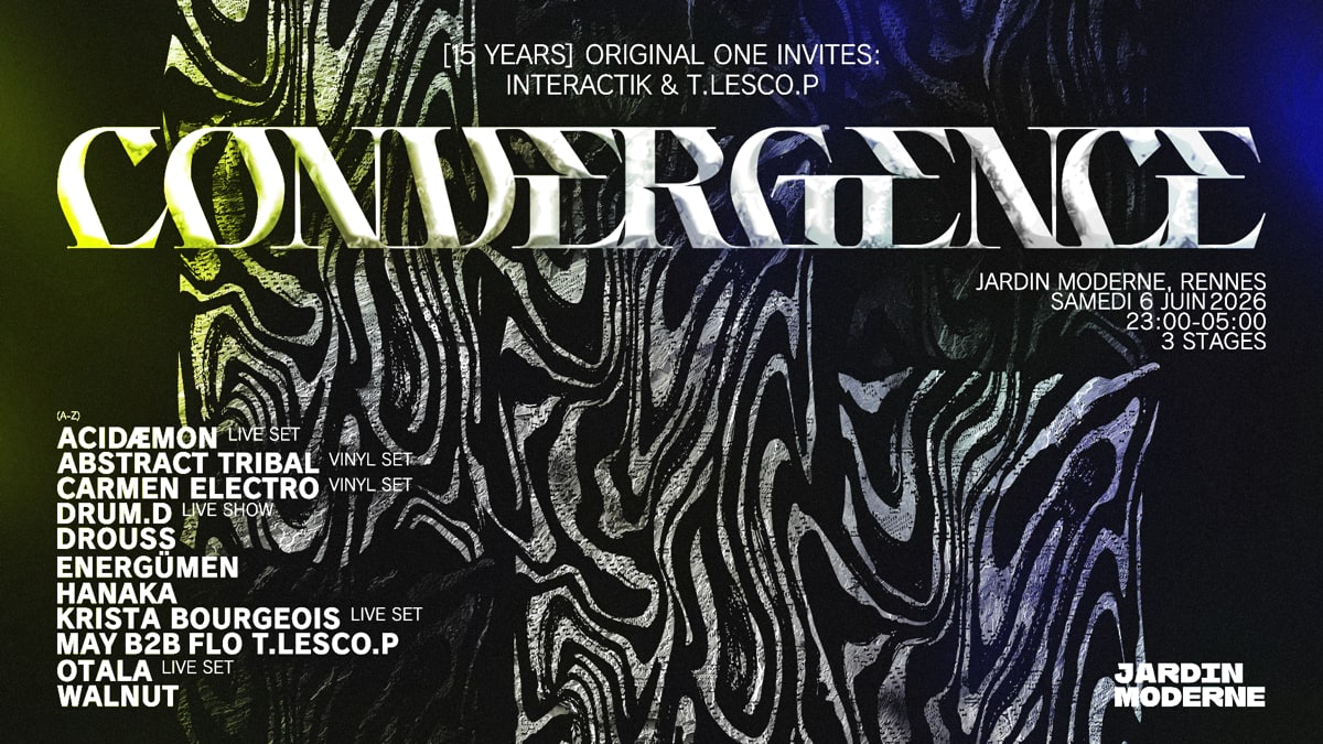 Convergence [15 Years] Original One - Interactik & Tlescop