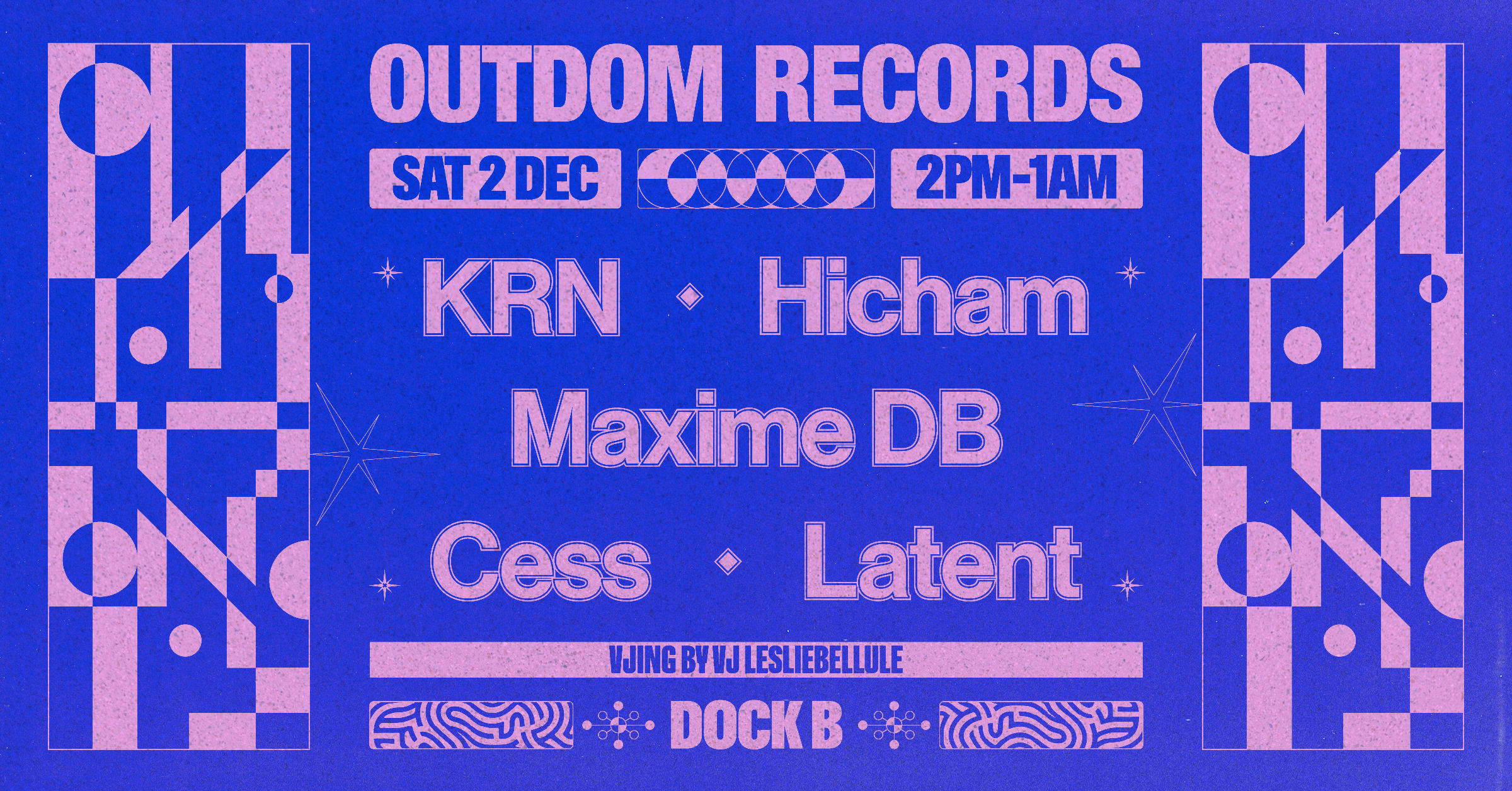 Outdom Records : Krn, Maxime Db, Hicham, Cess, Latent