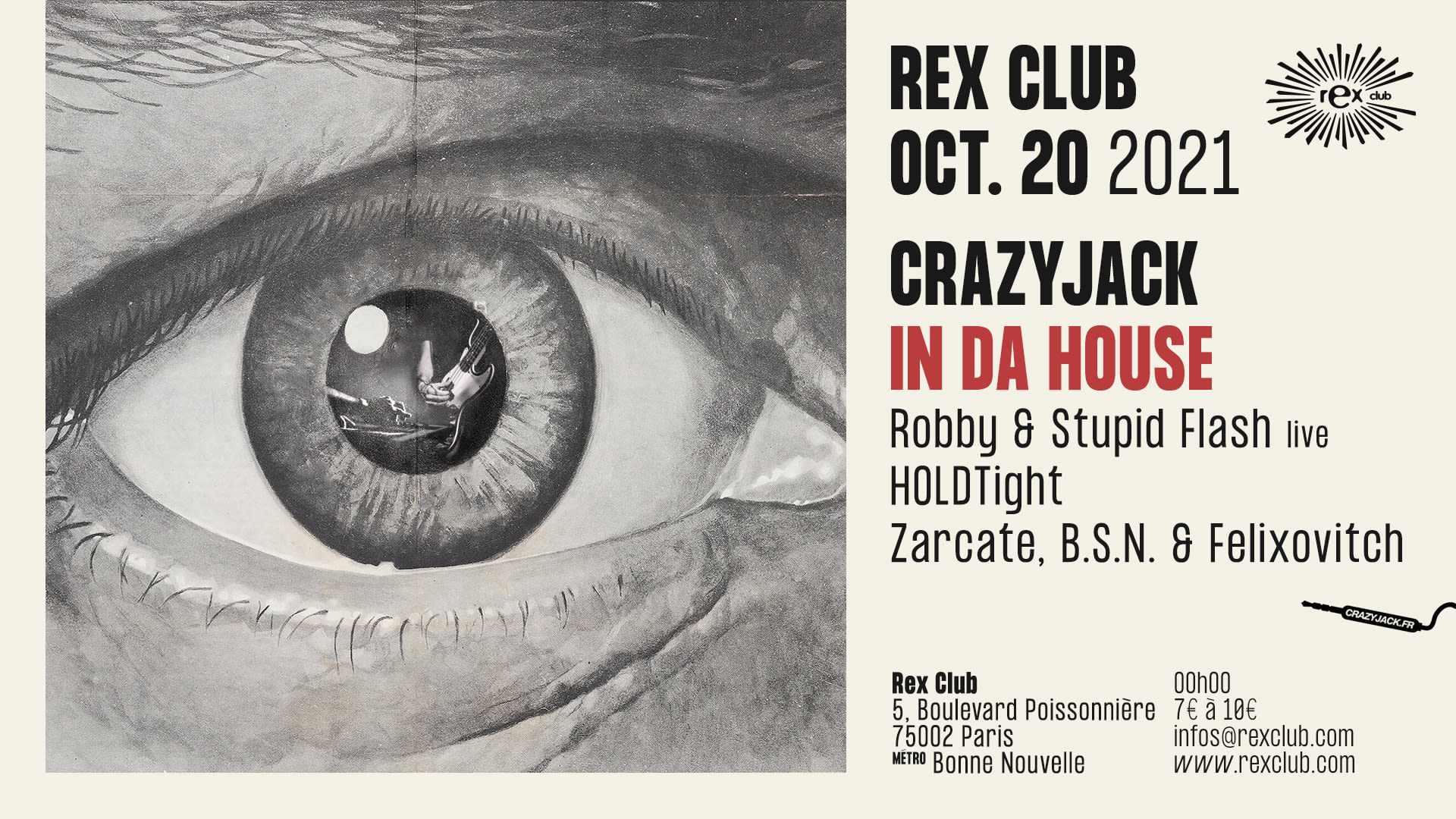 Crazyjack In Da House : Robby & Stupid Flash Live, Holdtight & More