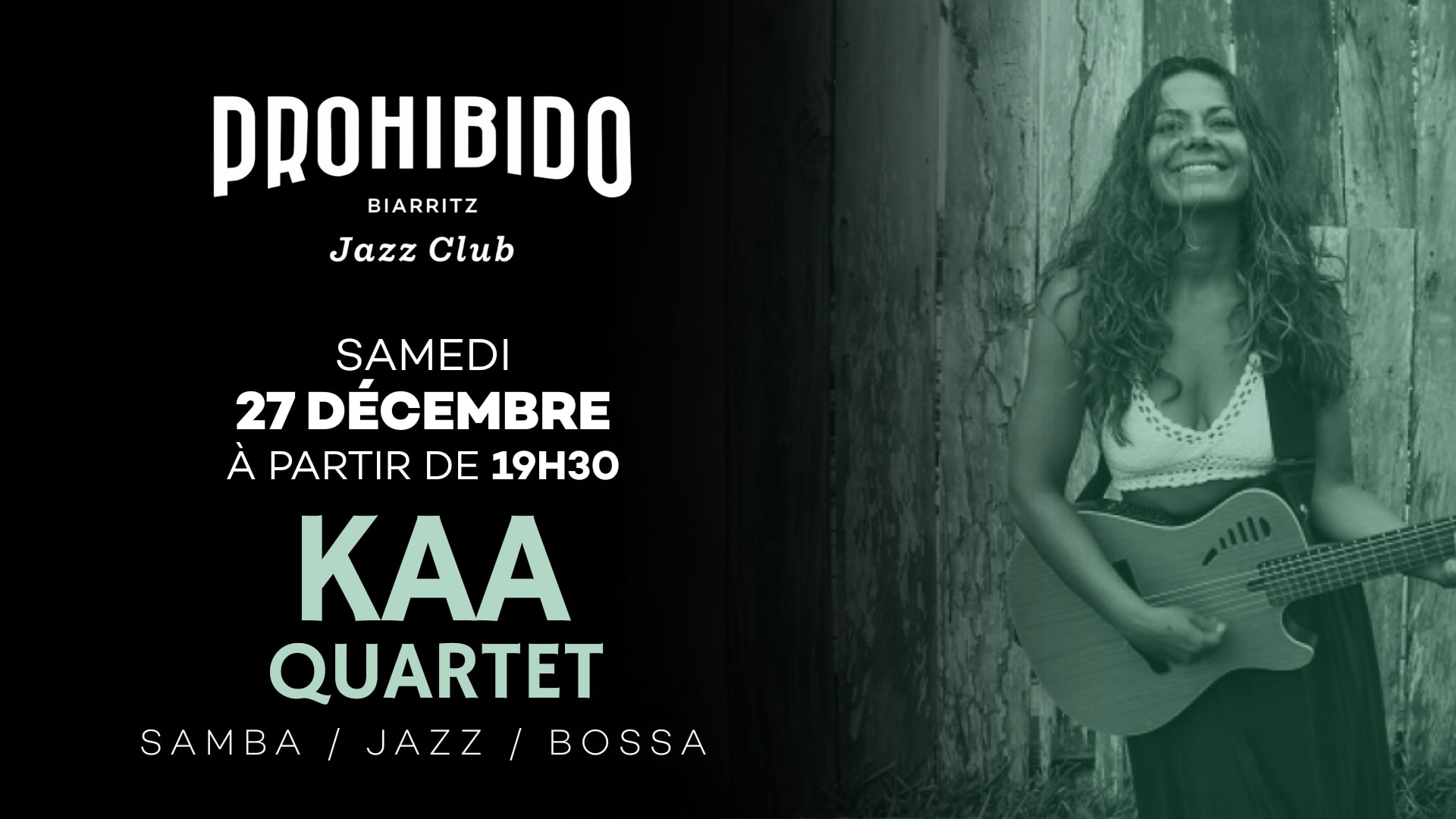 Kaa Quartet En Concert Au Prohibido !
