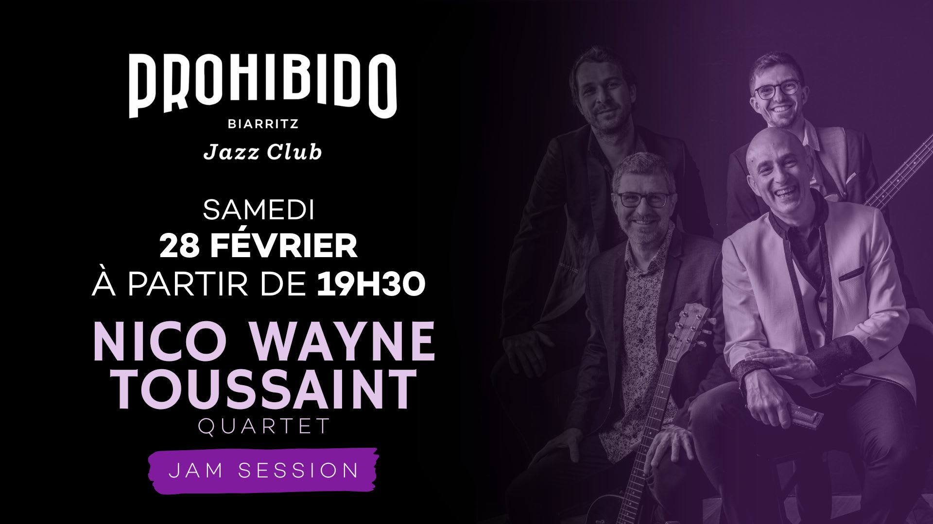 Nico Wayne Toussaint, La Jam Session