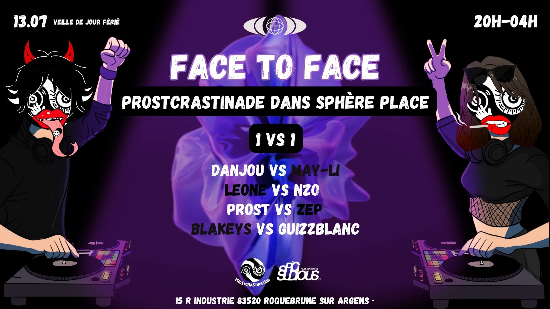 F2f Prostcrastinade Dans La Sphère Place