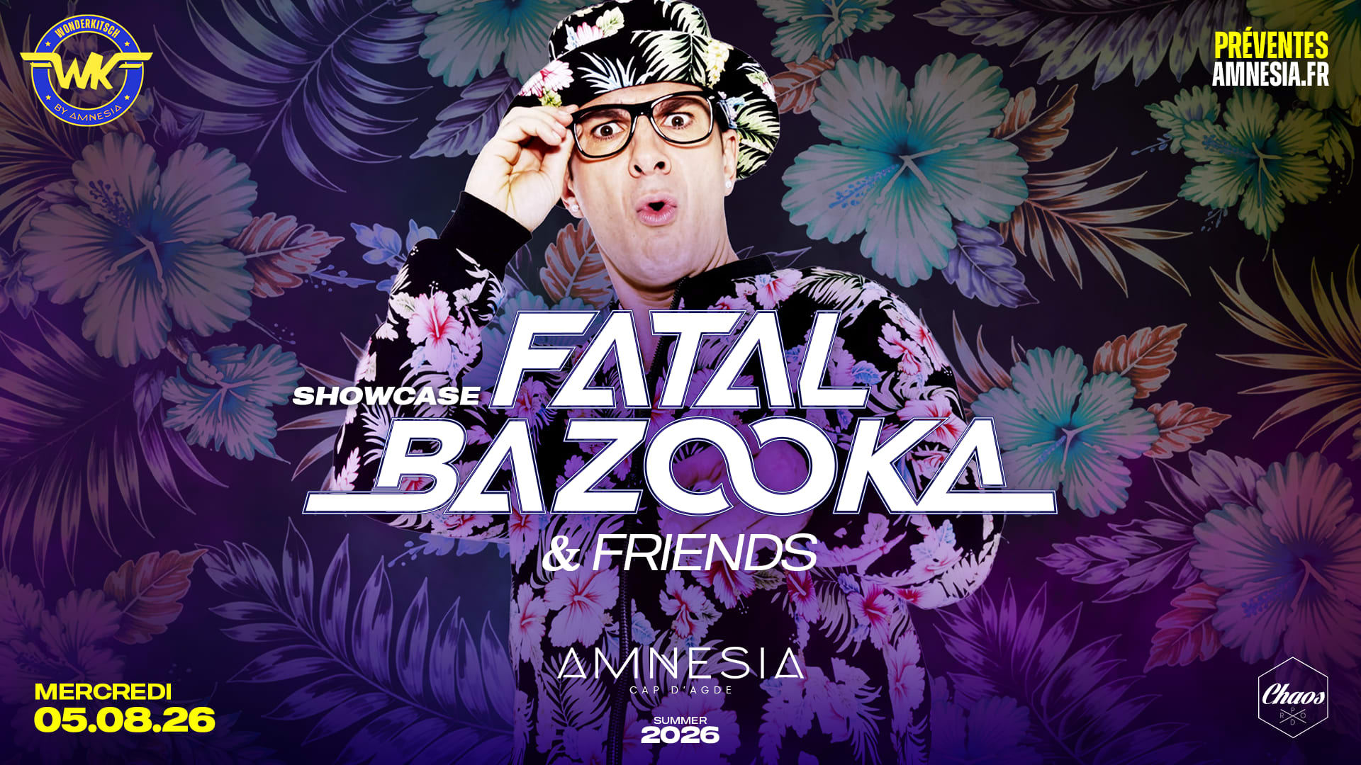 Fatal Bazooka & Friends @ Amnesia