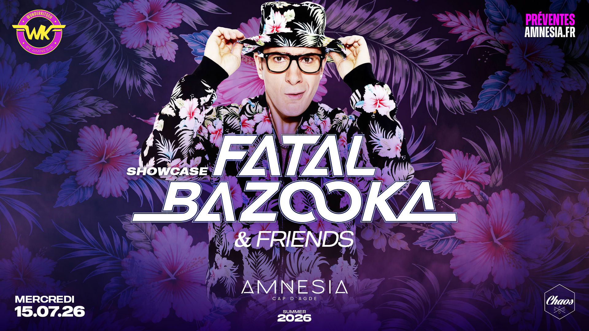 Fatal Bazooka & Friends @ Amnesia