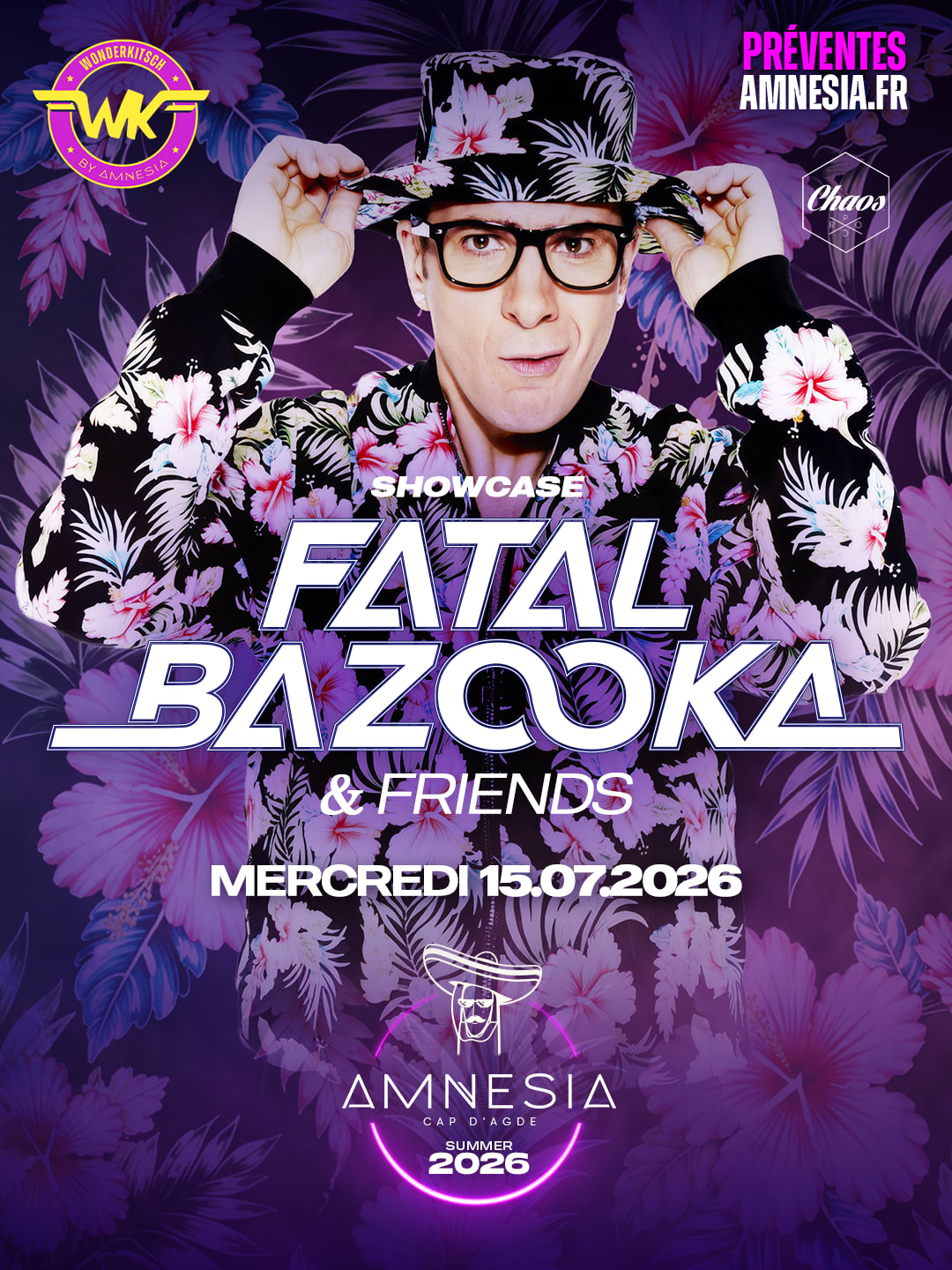 Fatal Bazooka & Friends @ Amnesia