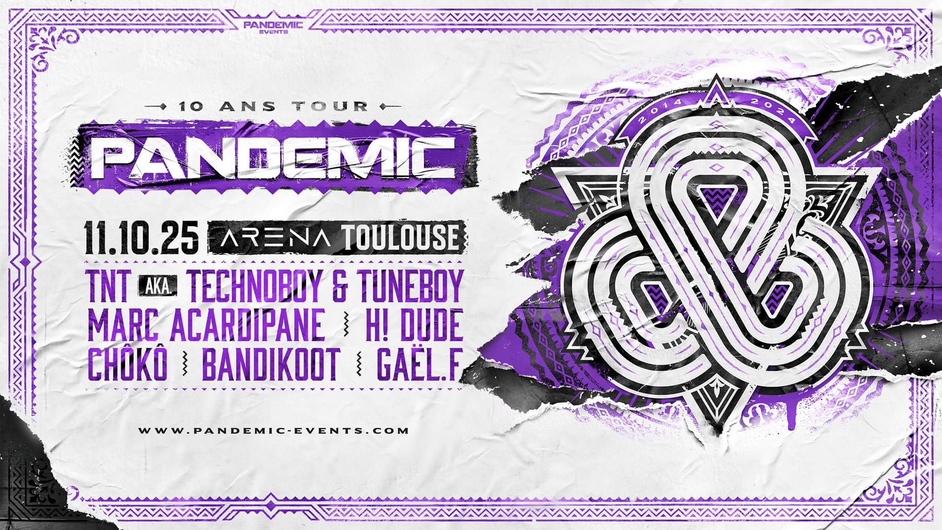 Pandemic 10 Ans : Tnt - Marc Acardipane - H! Dude & More