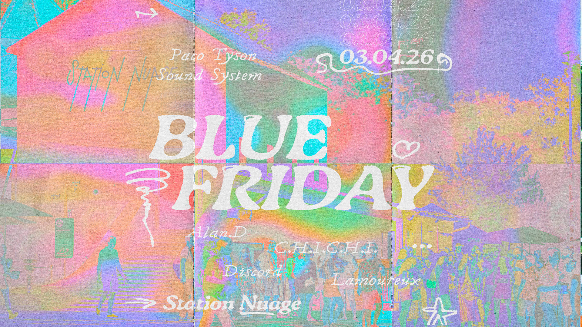 Blue Friday (Gratuit) W/ Paco Tyson Sound System