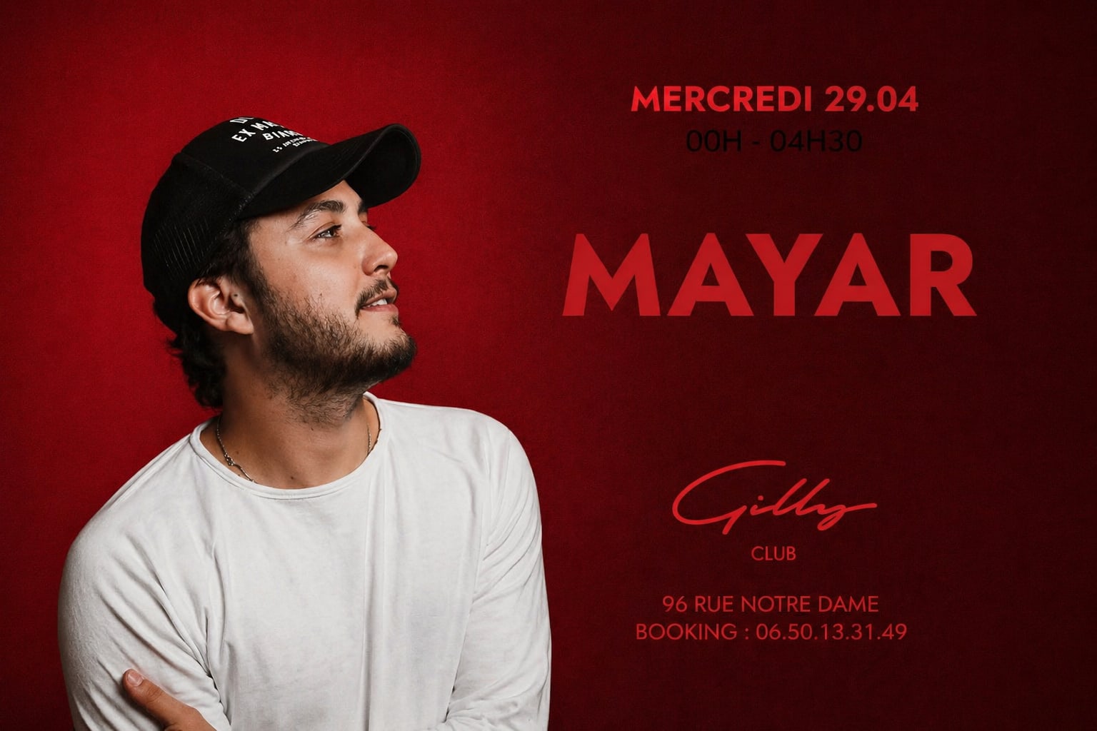 Mayar X Gilly Club Mercredi 29 Avril