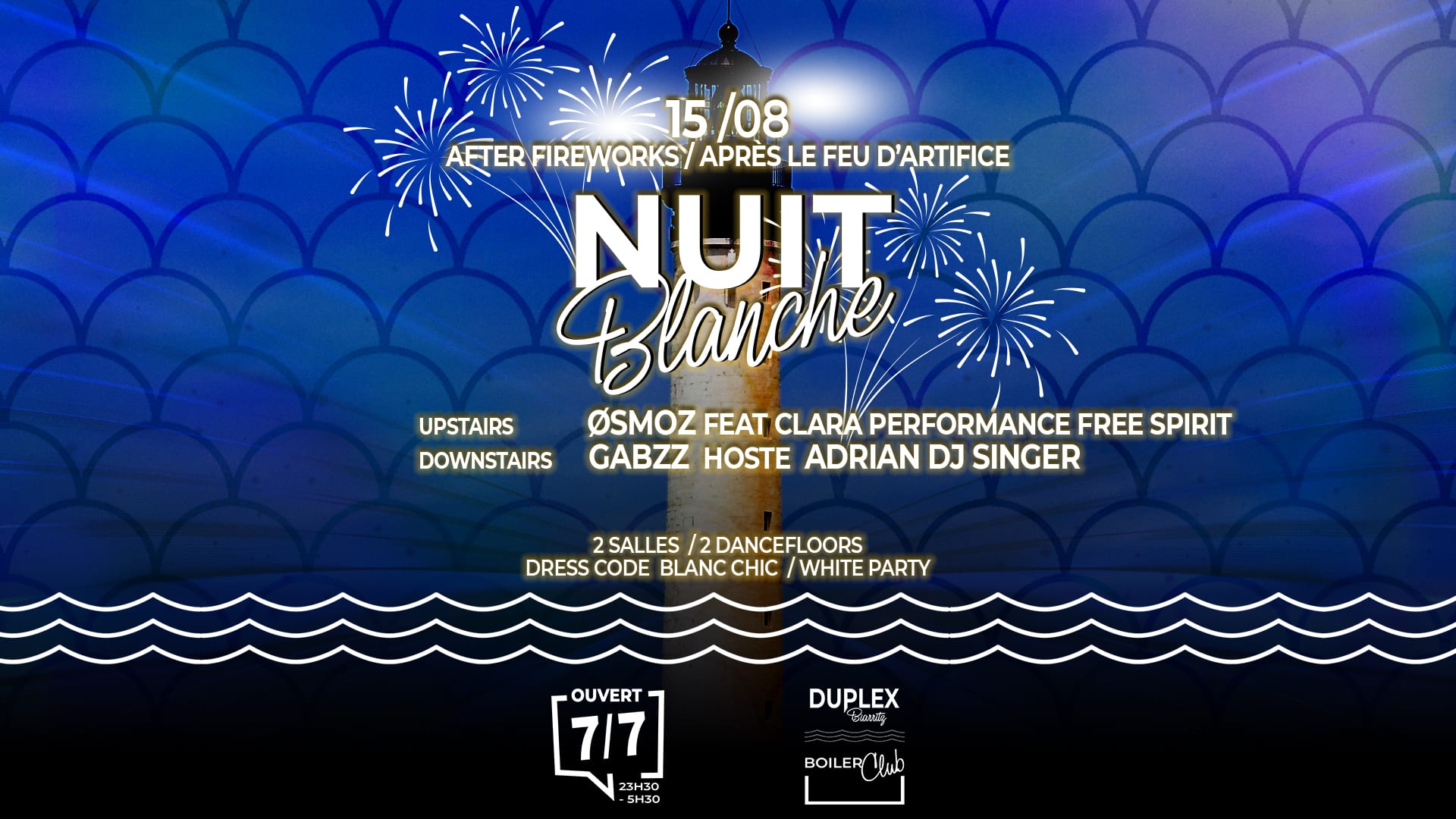 15/08 Nuit Blanche & Live