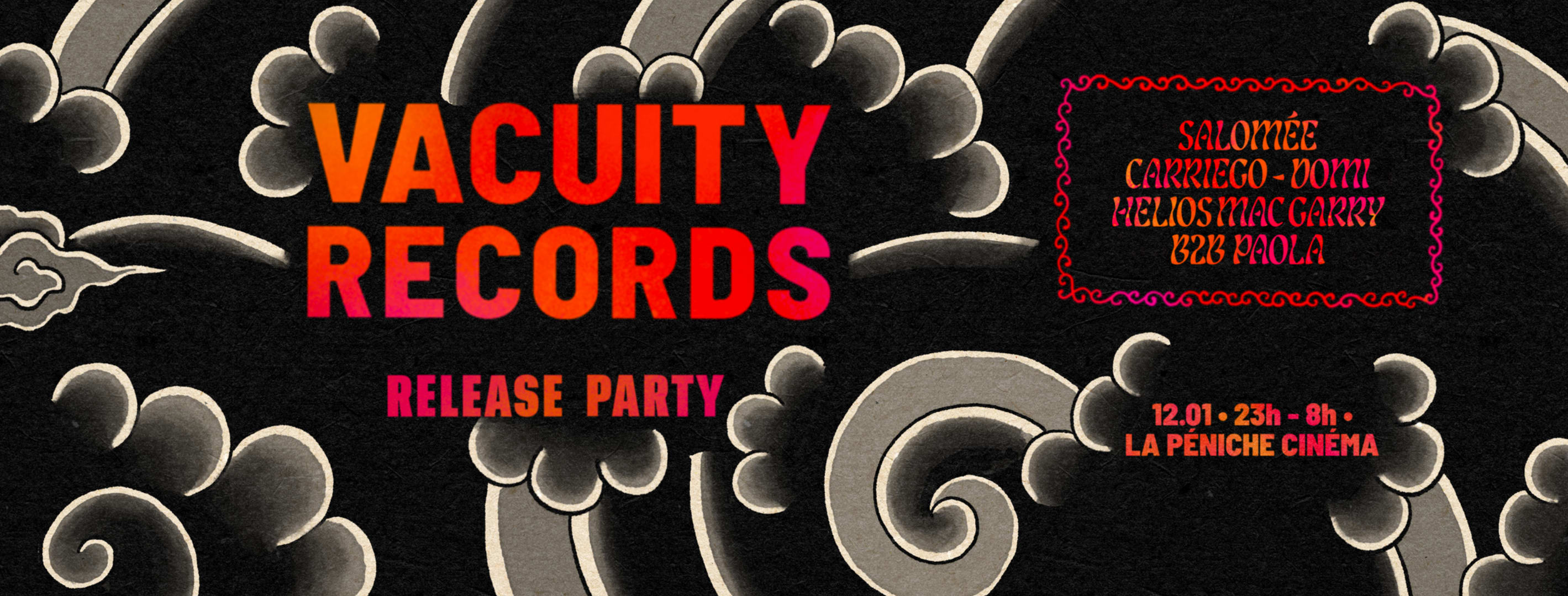 Vacuity Rec- Salomée Carriego Domi Helios MC Garry B2b Paola
