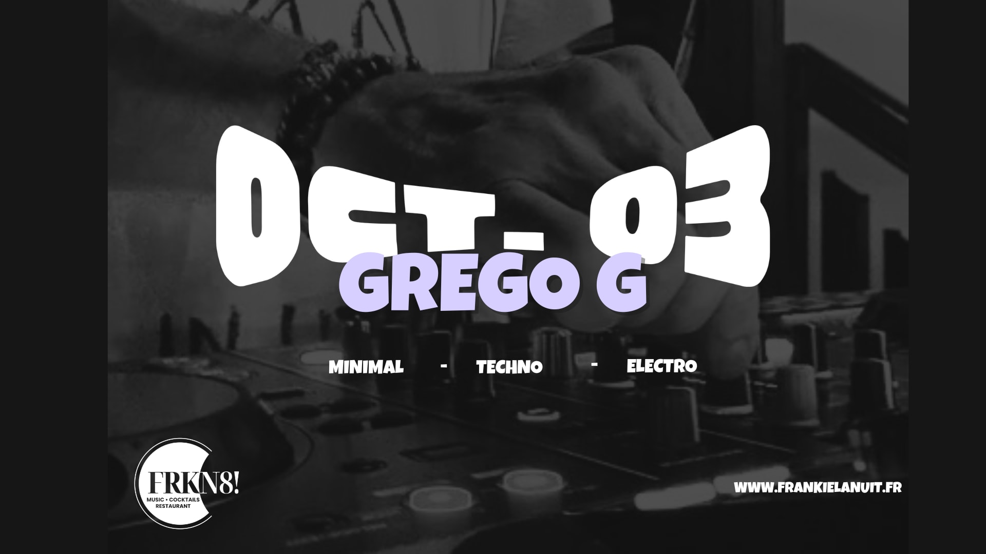 Grego G Chez Frankie La Nuit