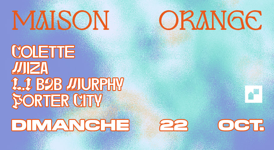 Dimanche Orange - 22.10 - Mo X Quai West