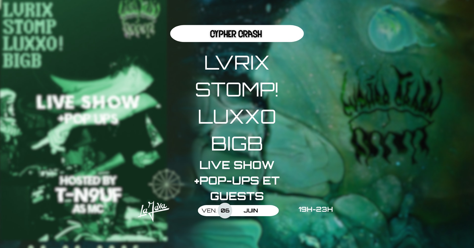 Concert Cypher Crash At La Java