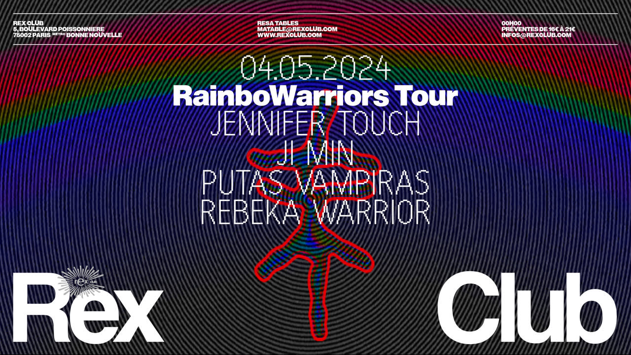 Rainbowarriors Tour: Rebeka Warrior, Putas Vampiras & More