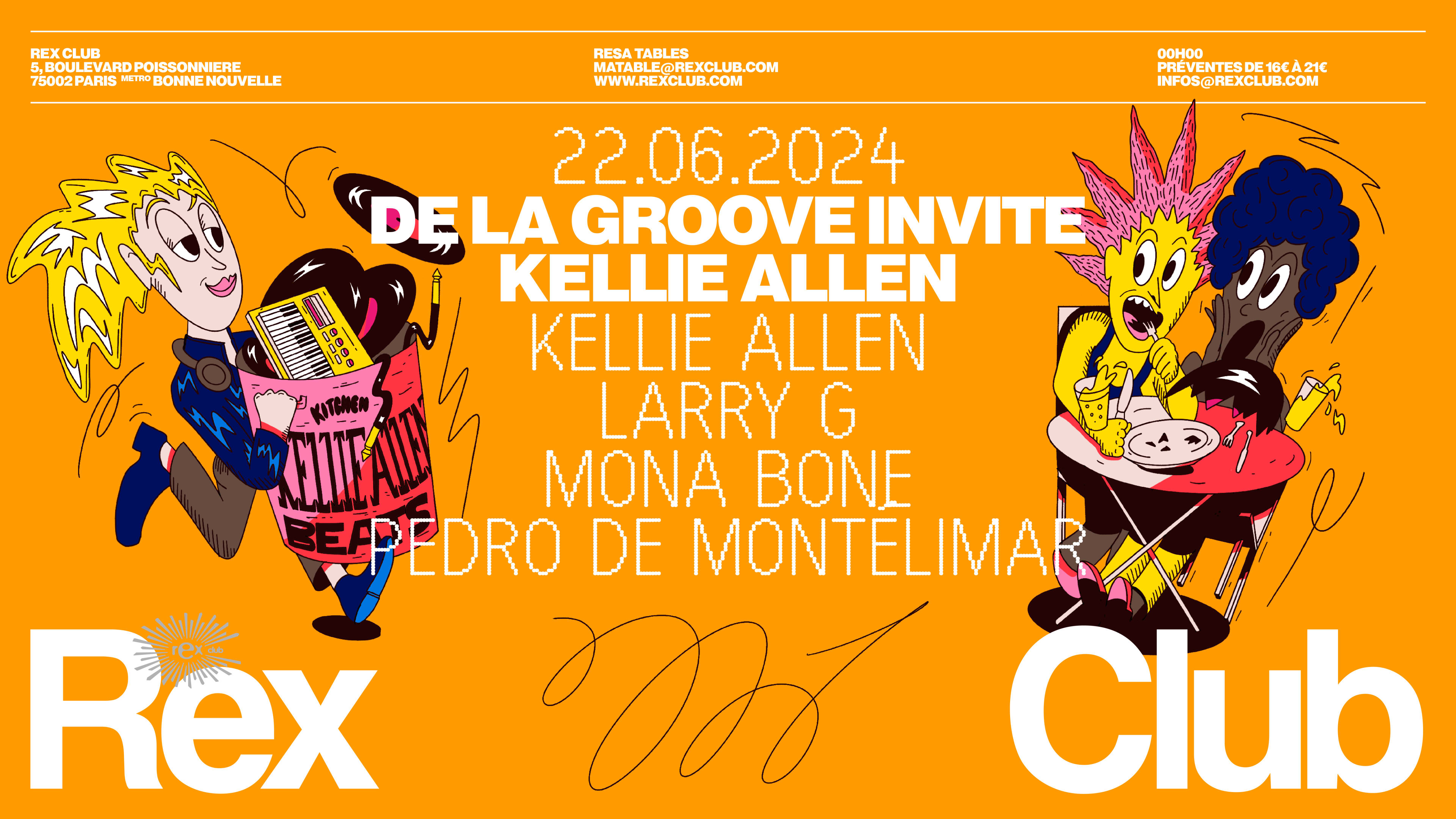 De La Groove Invite Kellie Allen