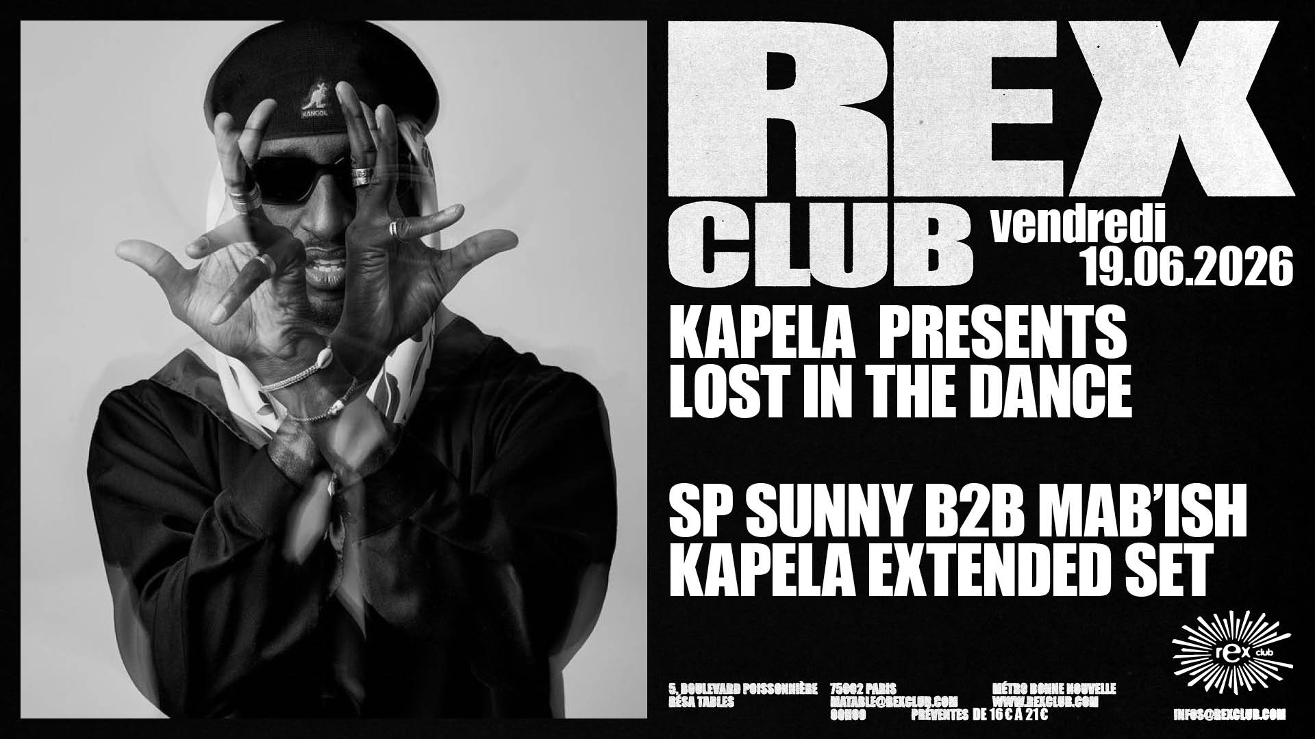 Kapela Presents Lost In The Dance