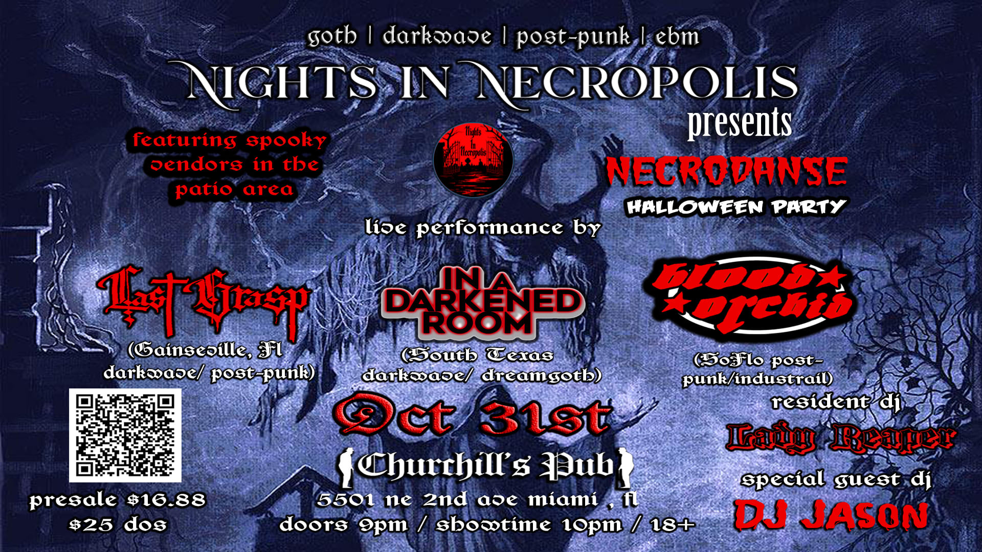 Nights In Necropolis Presents: Necrodanse Halloween Party