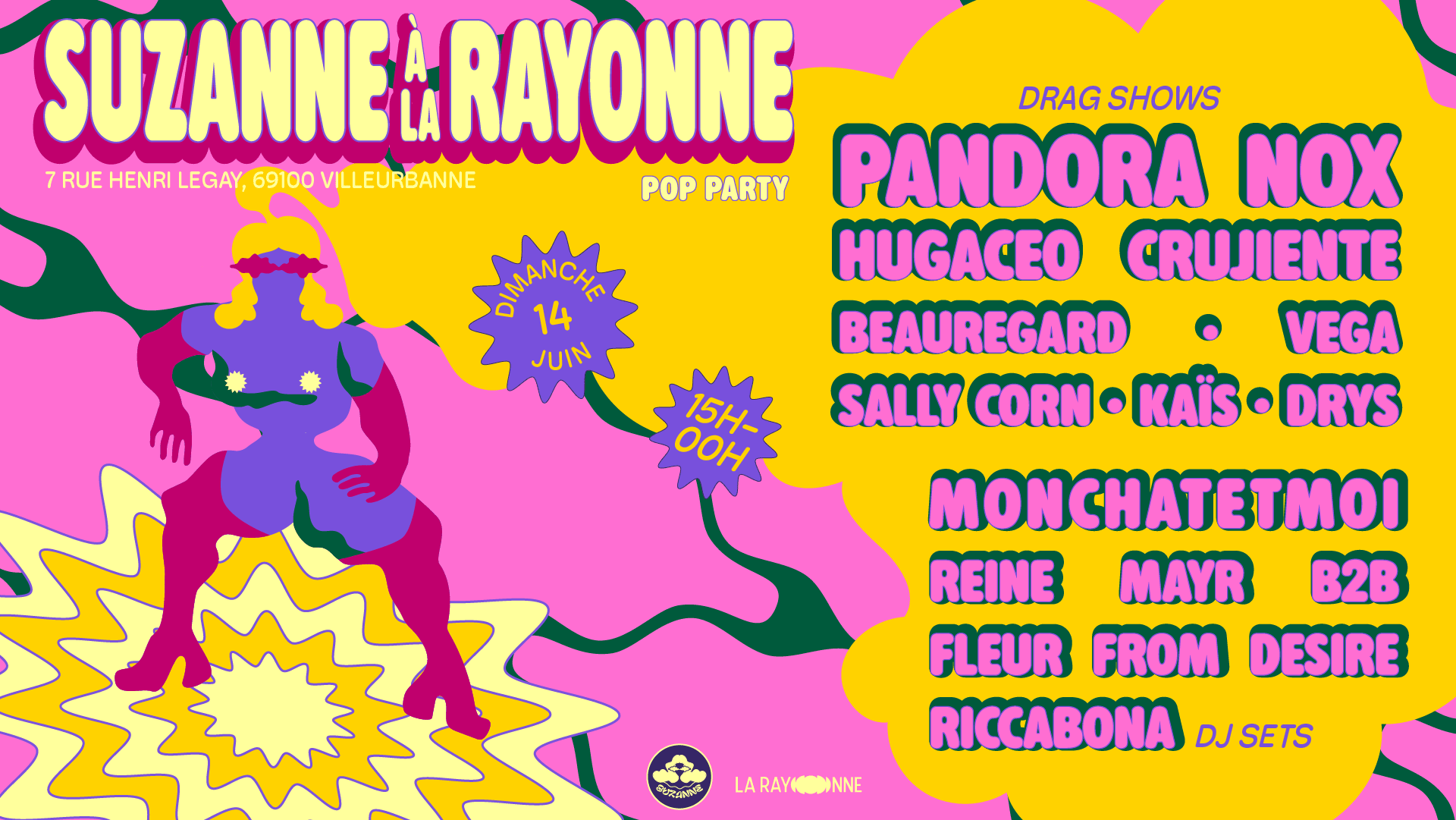 Suzanne À La Rayonne : Shine Bright Like A Diamond
