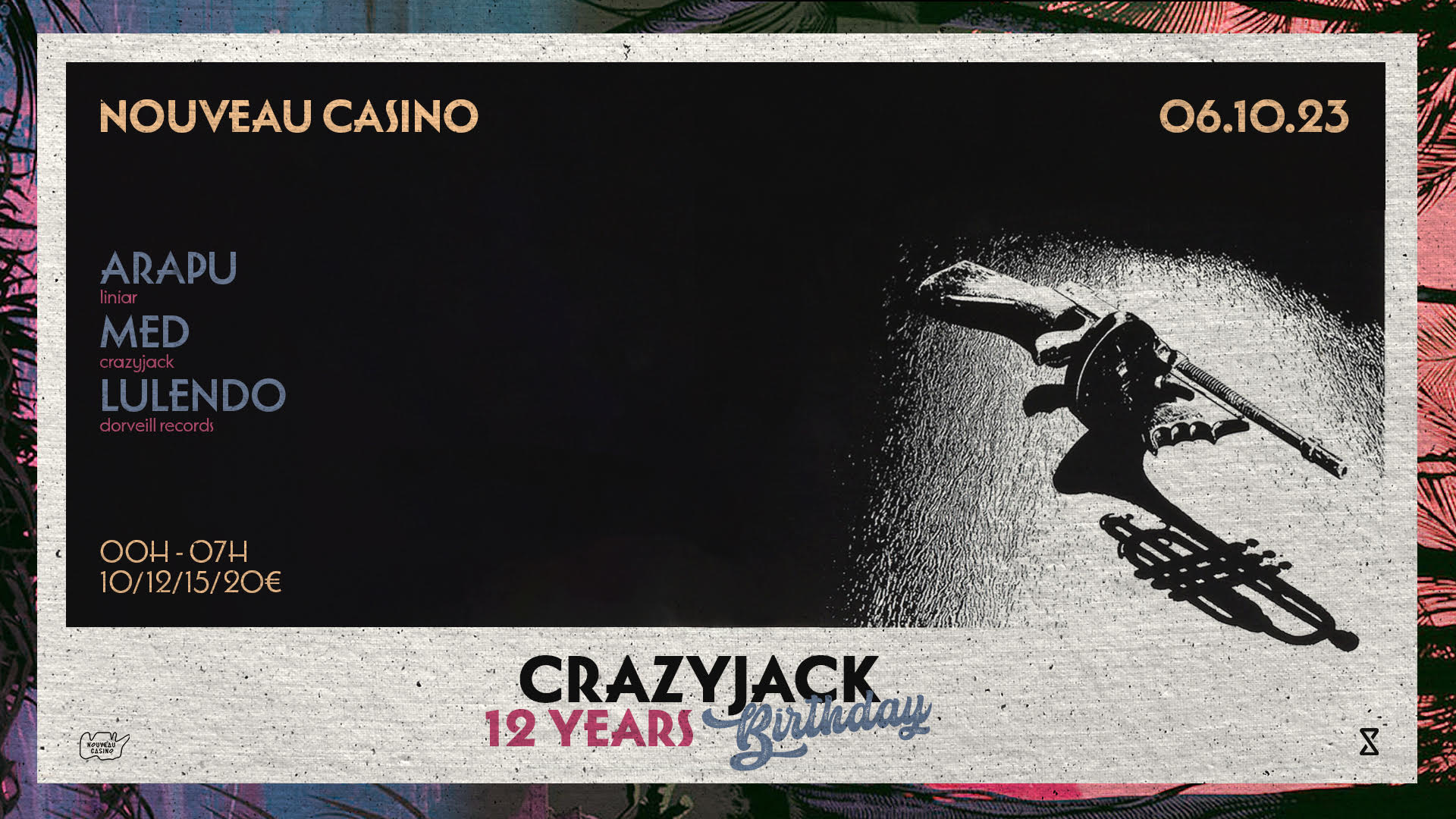 Crazyjack 12 Years Birthday : Arapu, Med, Lulendo