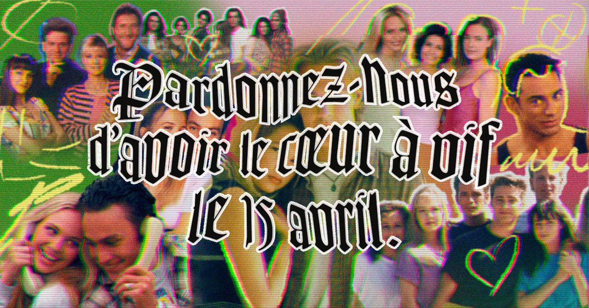 Pardonnez-Nous D'avoir Le Coeur À Vif Le Quinze Avril