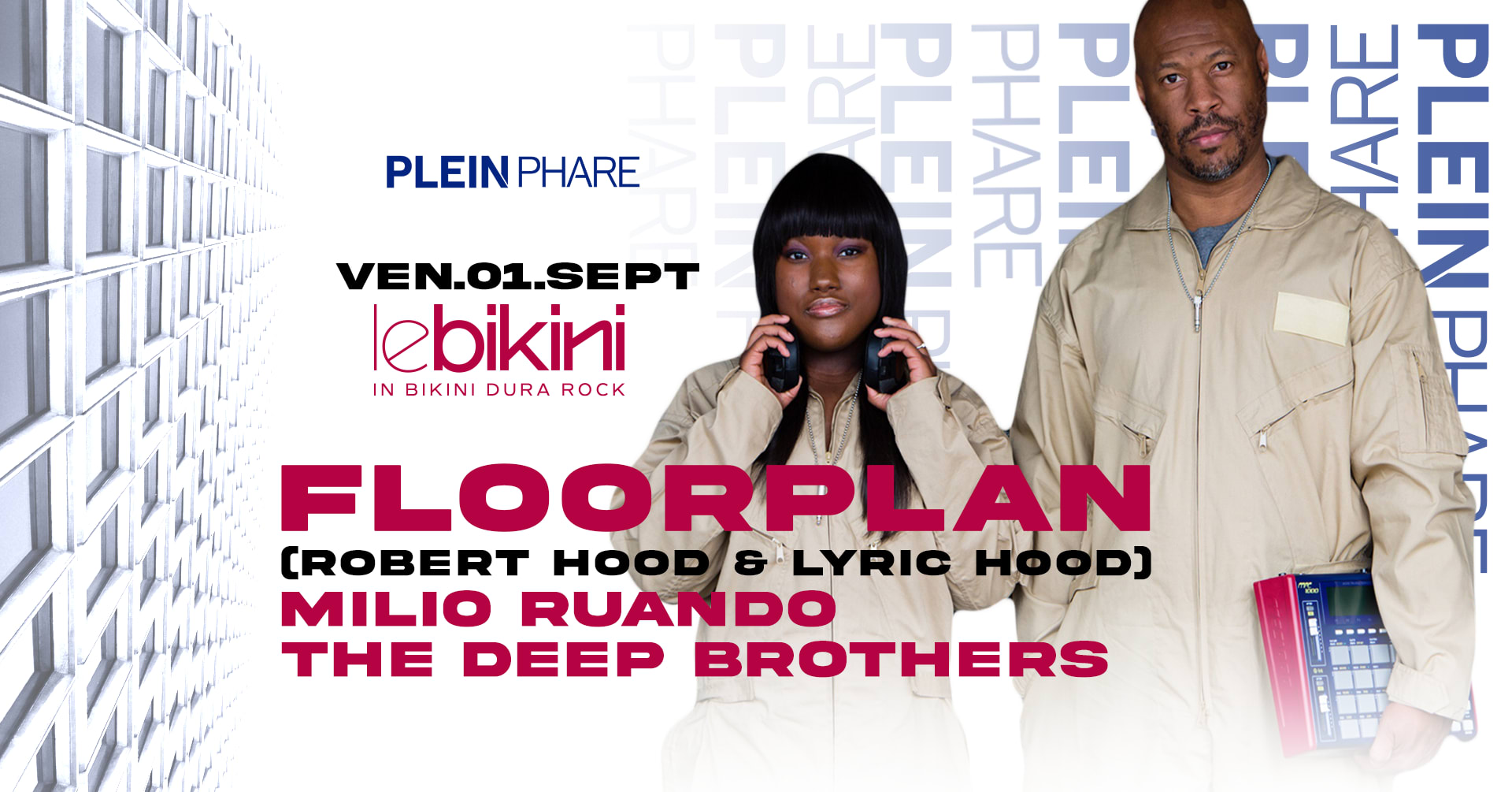 Plein Phare - House & Techno @ Le Bikini : Floorplan
