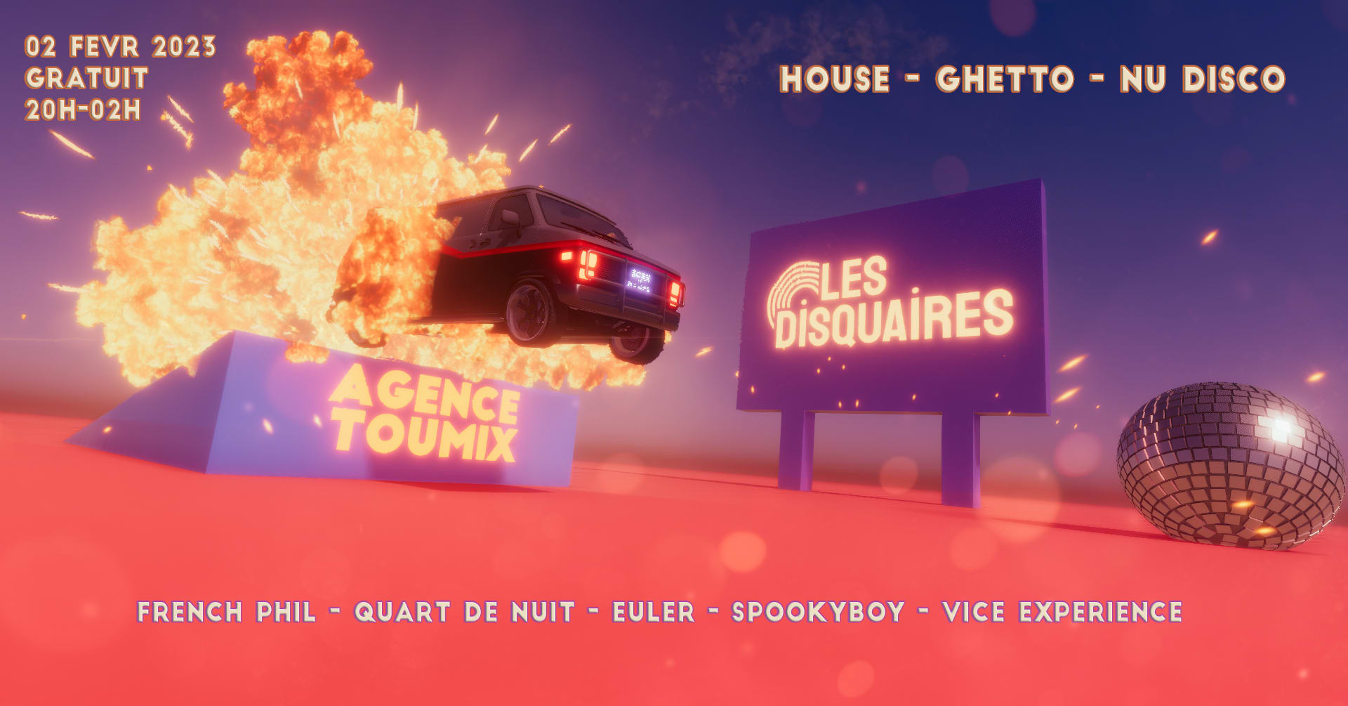 Gratuit – L’Apéro Disco De L’Agencetoumix Aux Disquaires 