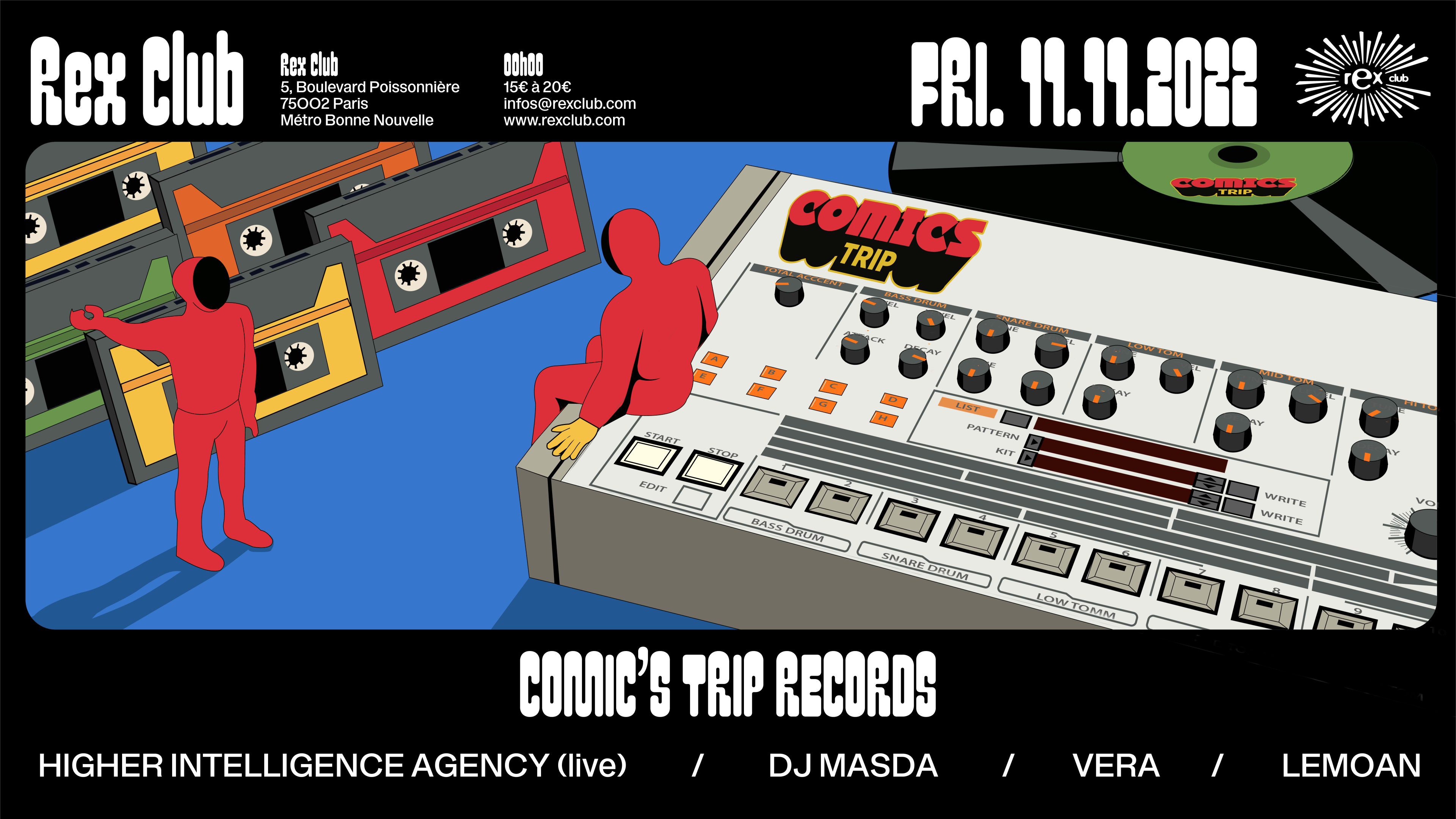 Comic's Trip Records: Higher Intelligence Agency Live & More
