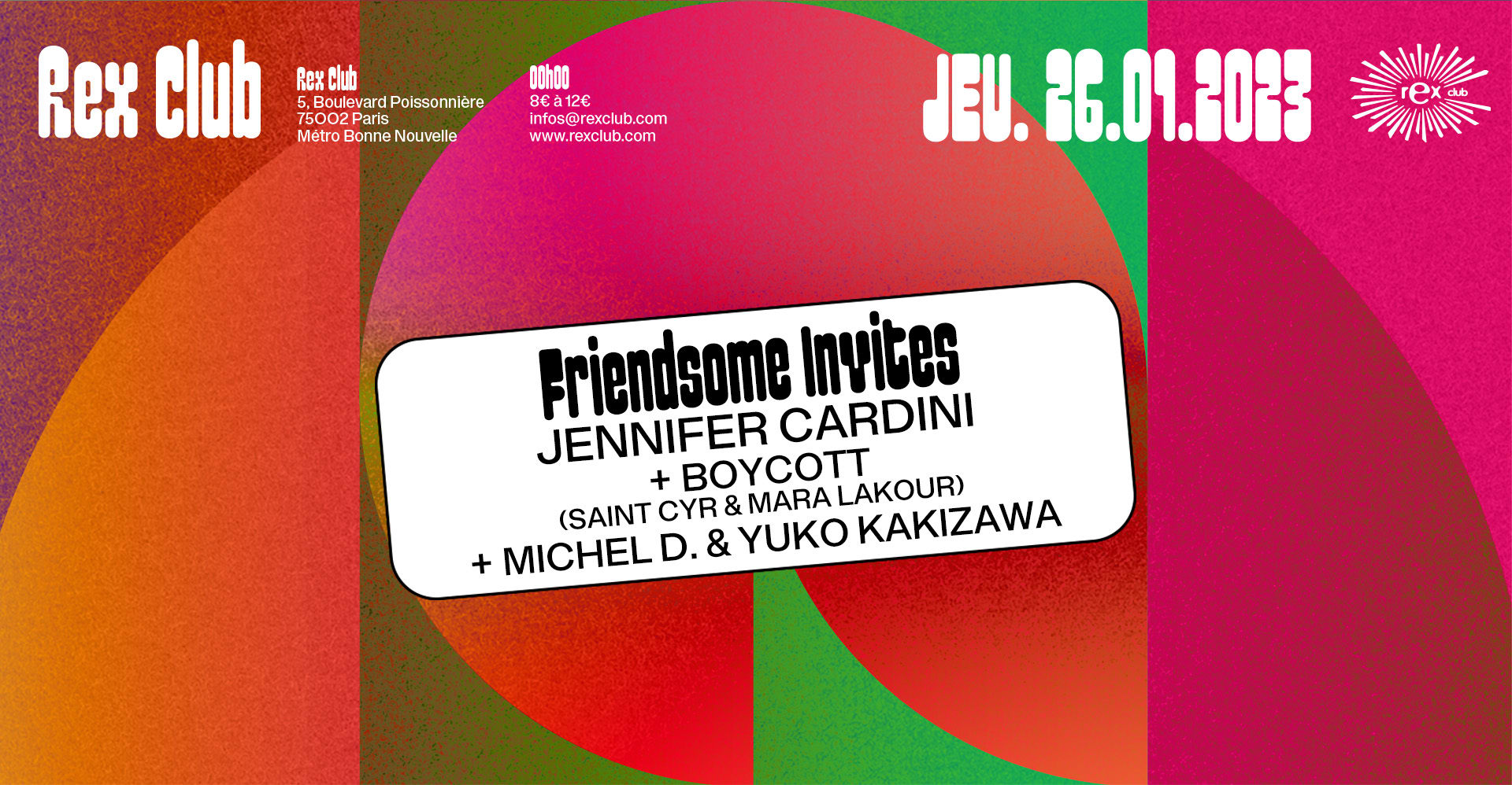 Friendsome Invites : Jennifer Cardini / Boycott Resident.E.S