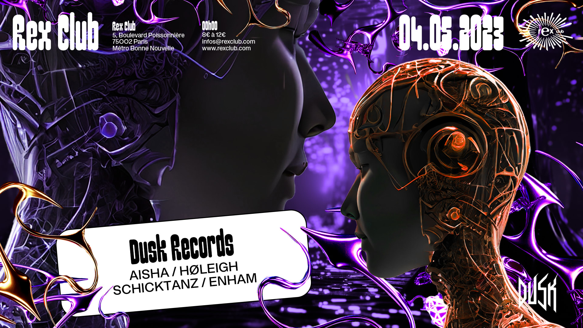 Dusk Records: Aisha, Høleigh, Schicktanz, Enham