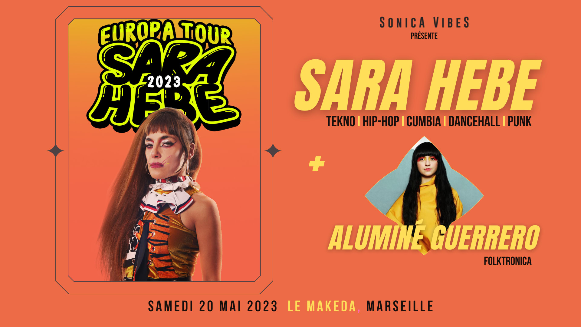 Sara Hebe + Aluminé Guerrero