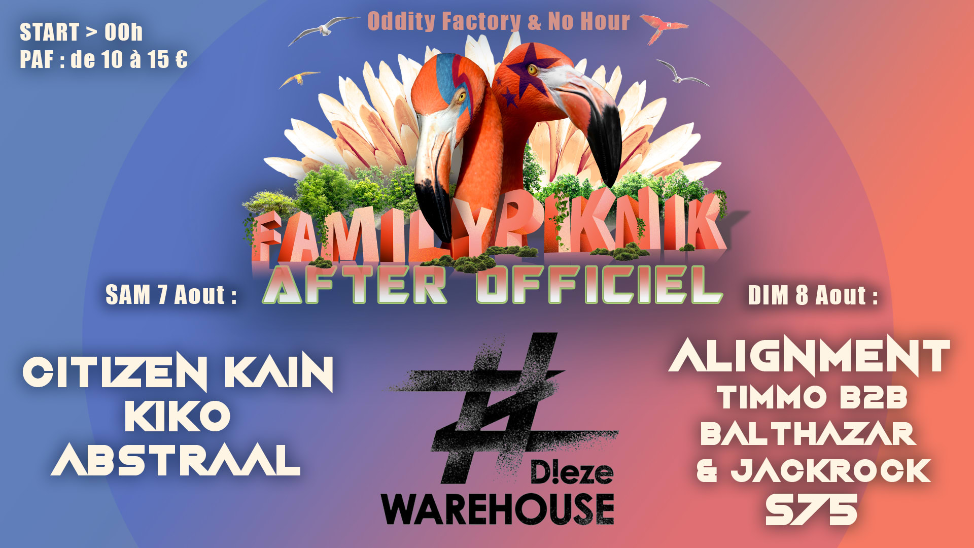 After Officiel Family Piknik #Dieze Club Montpellier