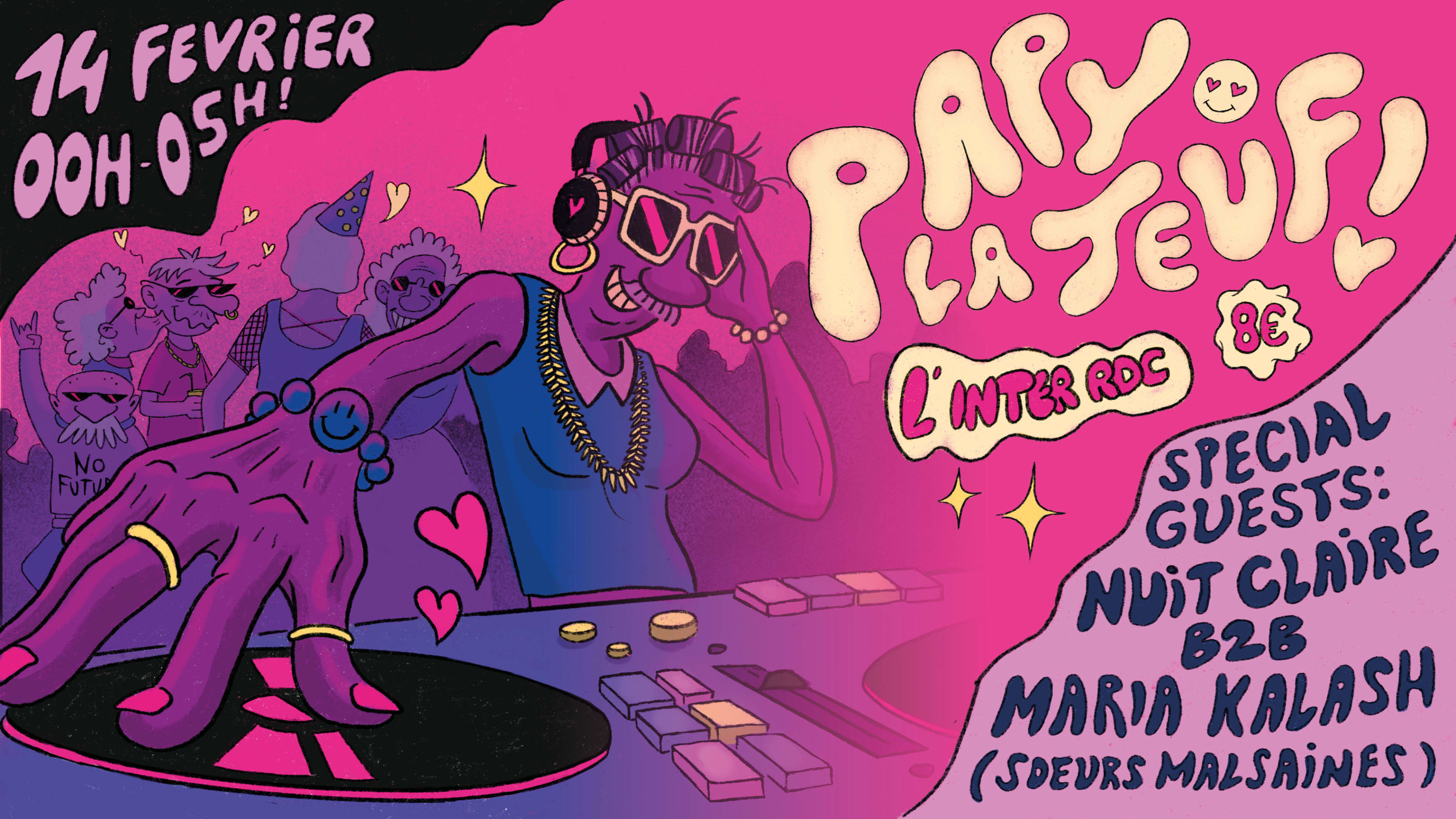 Papy La Teuf : Speed Dating (W/ Maria Kalash & Nuit Claire)