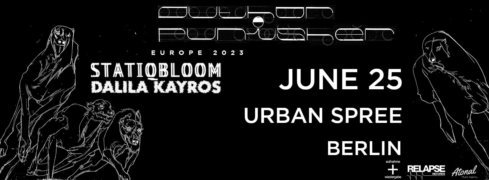 Author & Punisher + Statiqbloom + Dalila Kayros  // Berlin