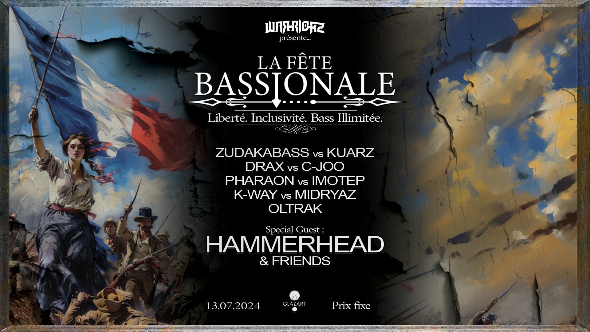 Warriorz X Glazart: La Fête Bassionale