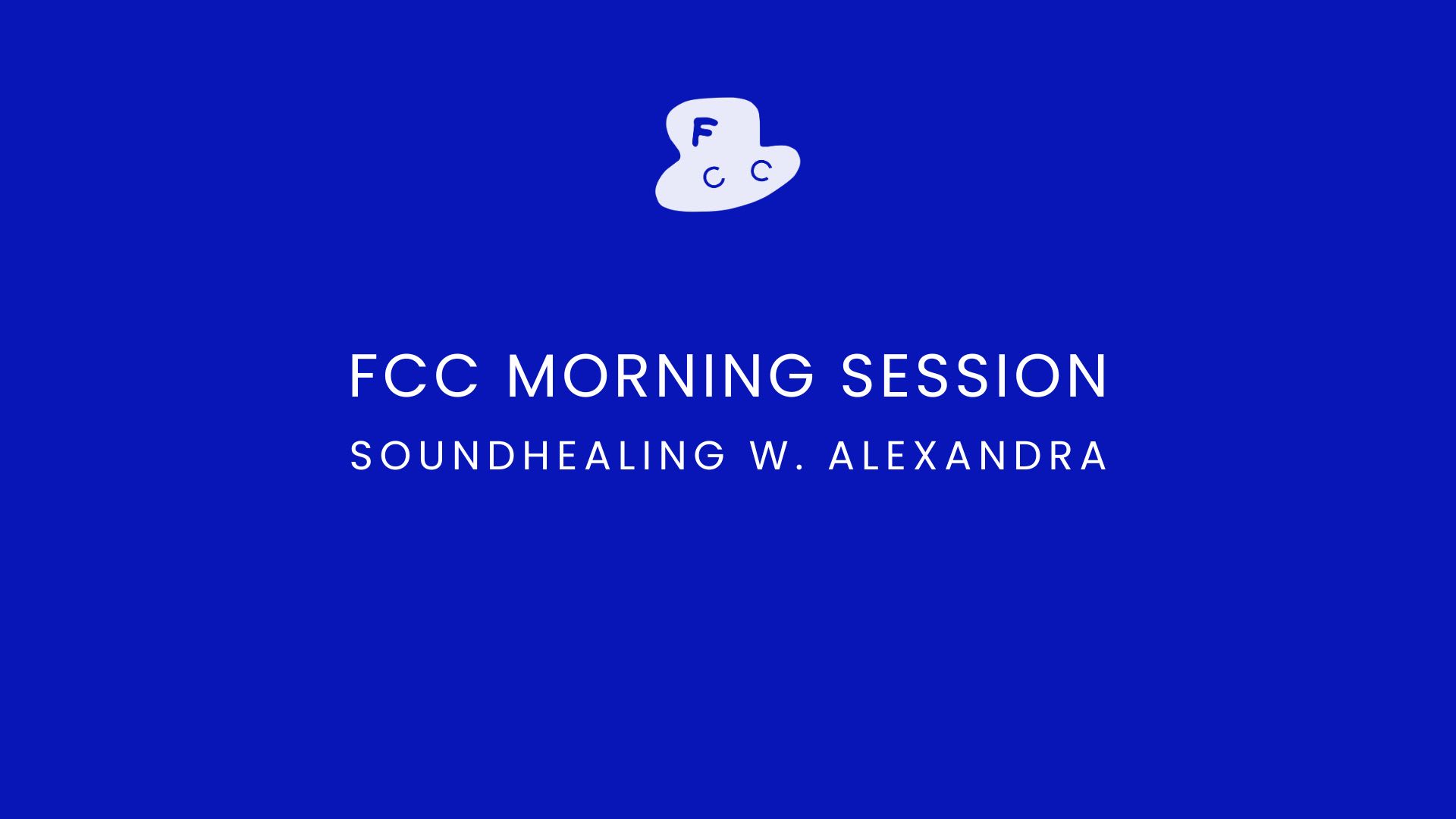 Fcc Soundhealing W. Alexandra