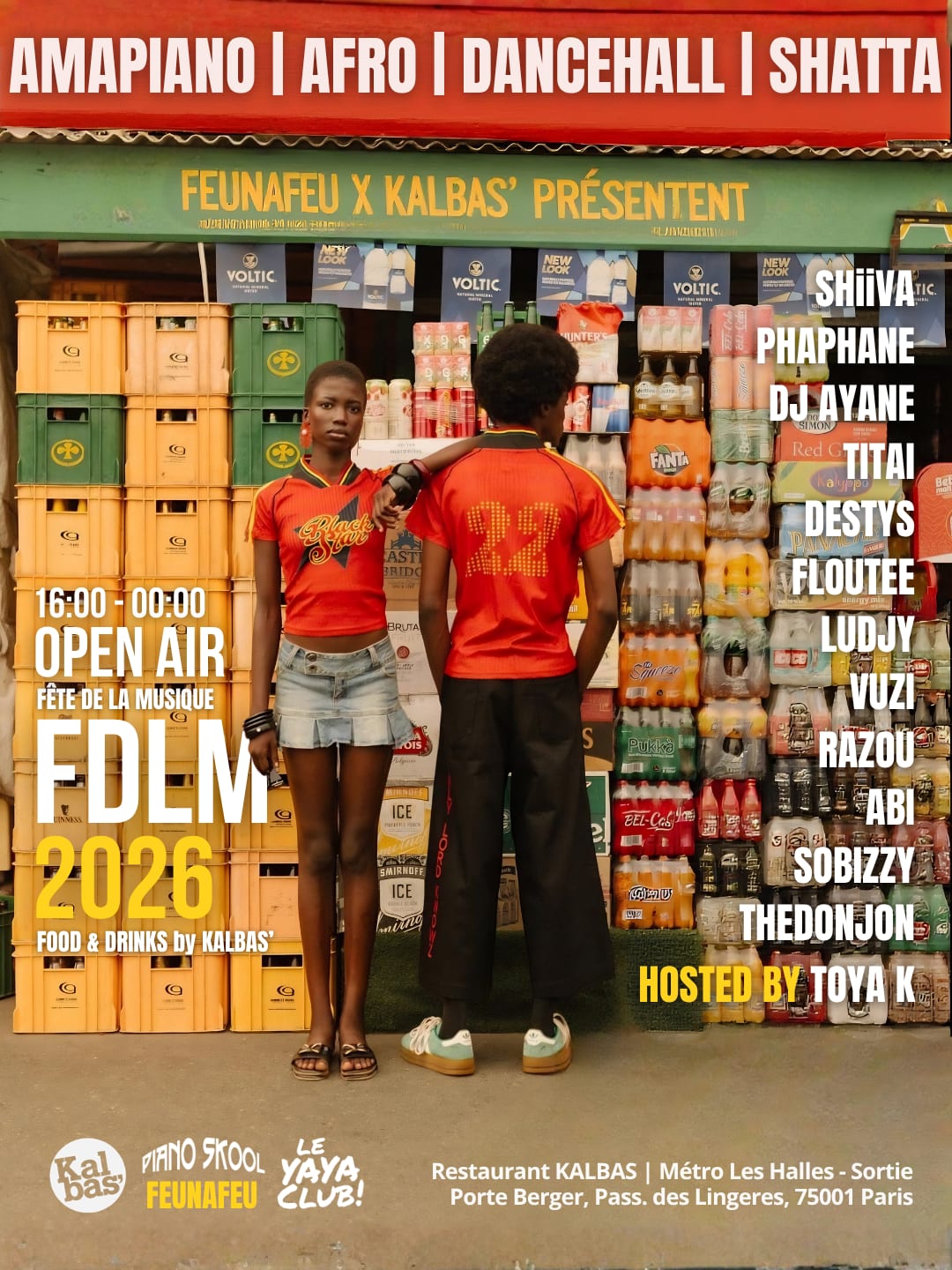 Feunafeu X Kalbas' - Fête De La Musique 2026