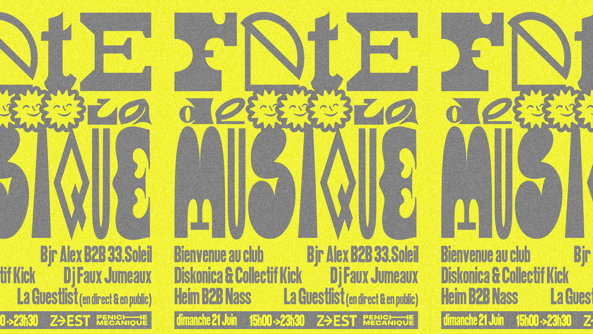 Fête De La Musique : Z•Est X Péniche Mécanique