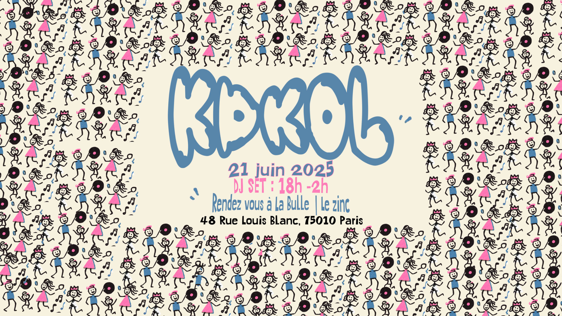 Kdkol - Fête De La Musique - Open Air La Bulle | Le Zinc