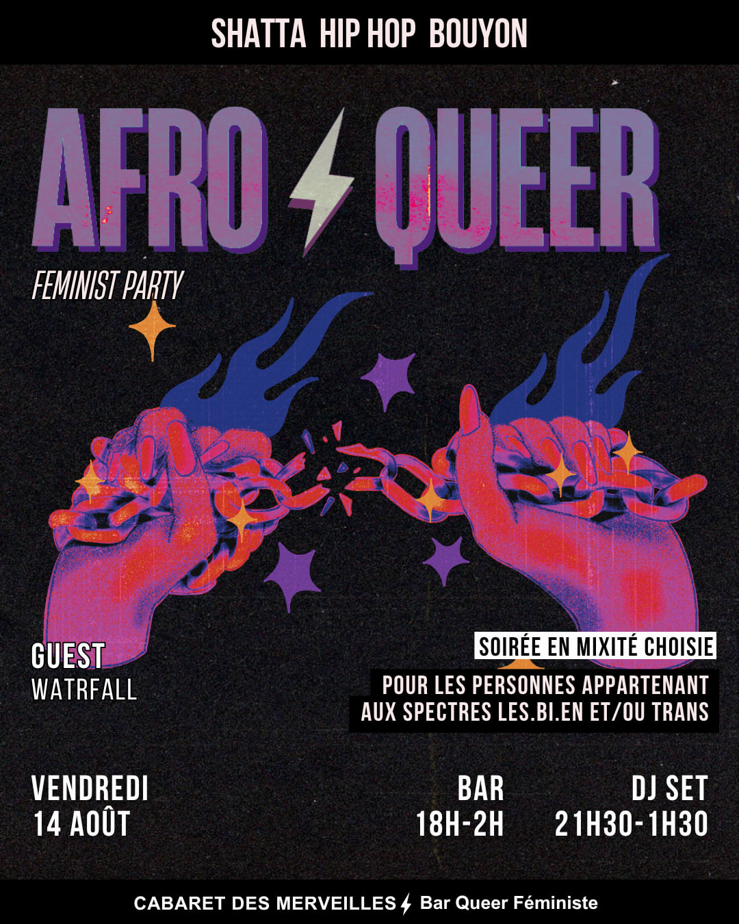 Afro Queer Feminist Party 14.08